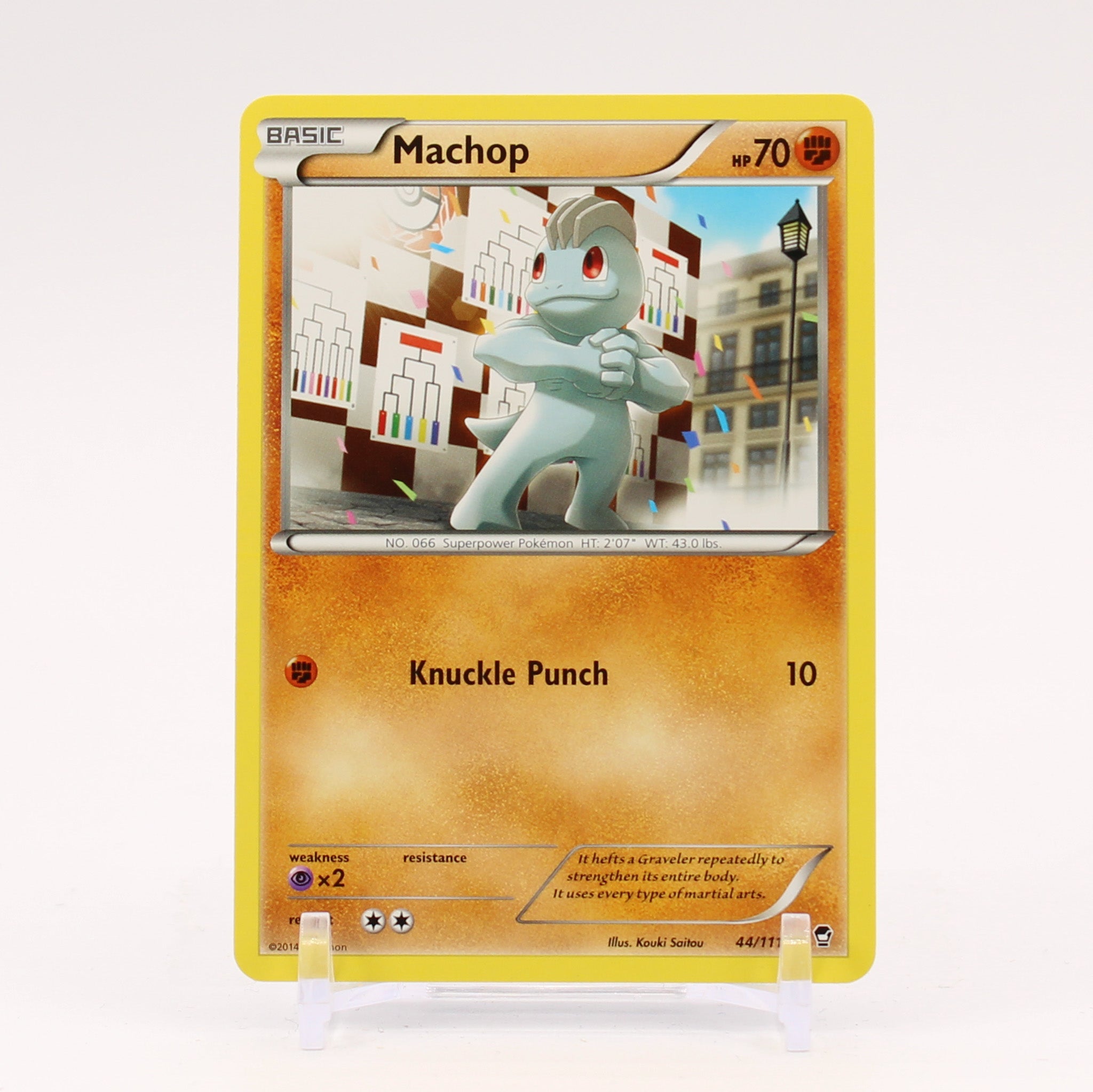 Machop - 44/111 Furious Fists Pokemon - NM