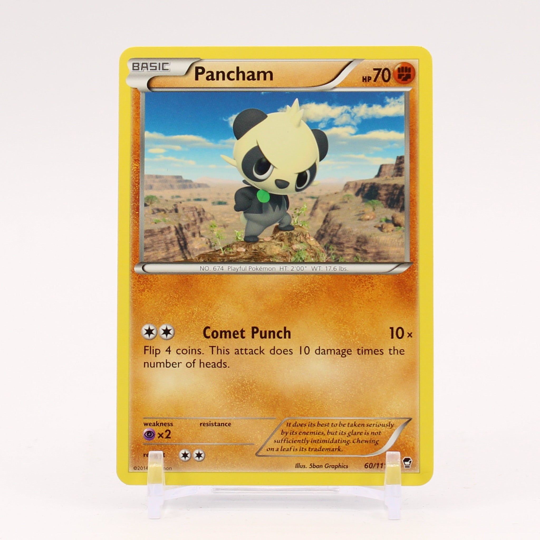 Pancham - 60/111 Furious Fists Pokemon - NM