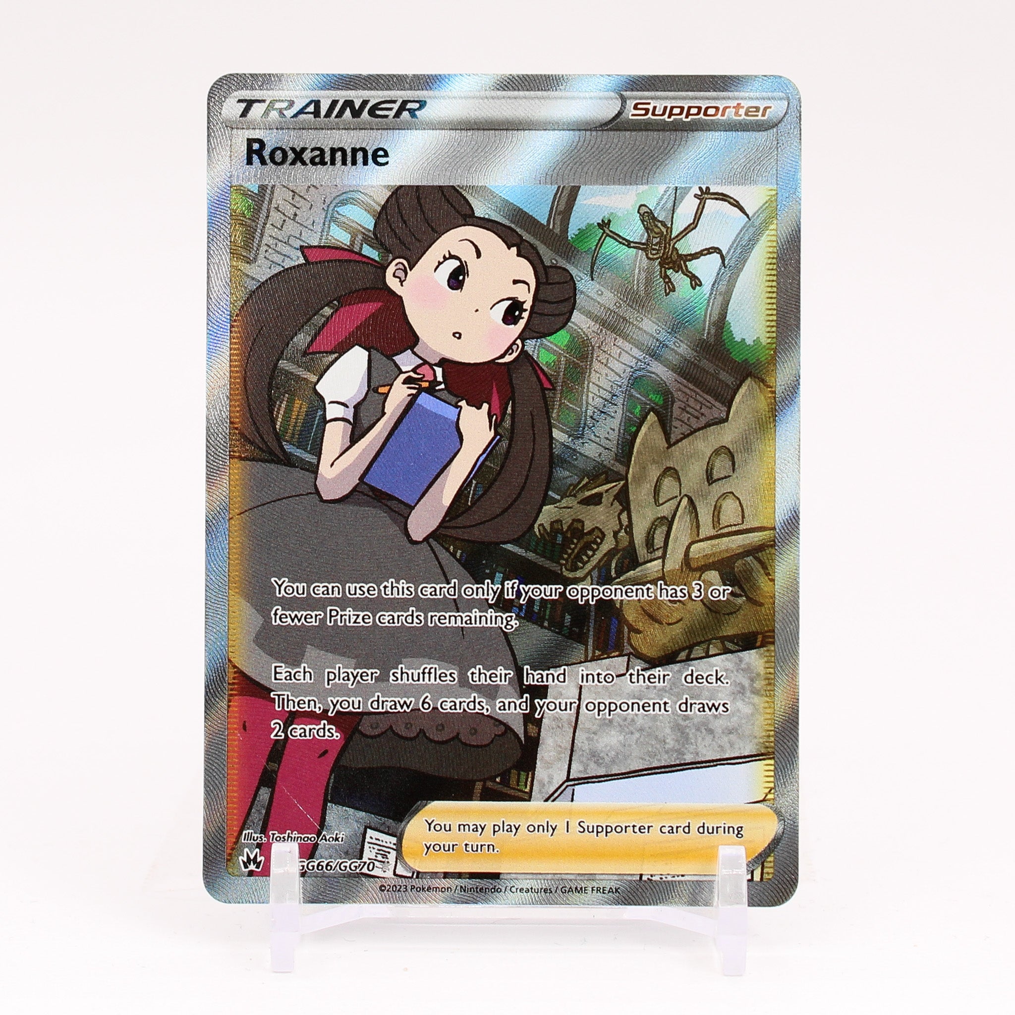 Roxanne - GG66/GG70 Crown Zenith Galarian Gallery Trainer - NM/MINT