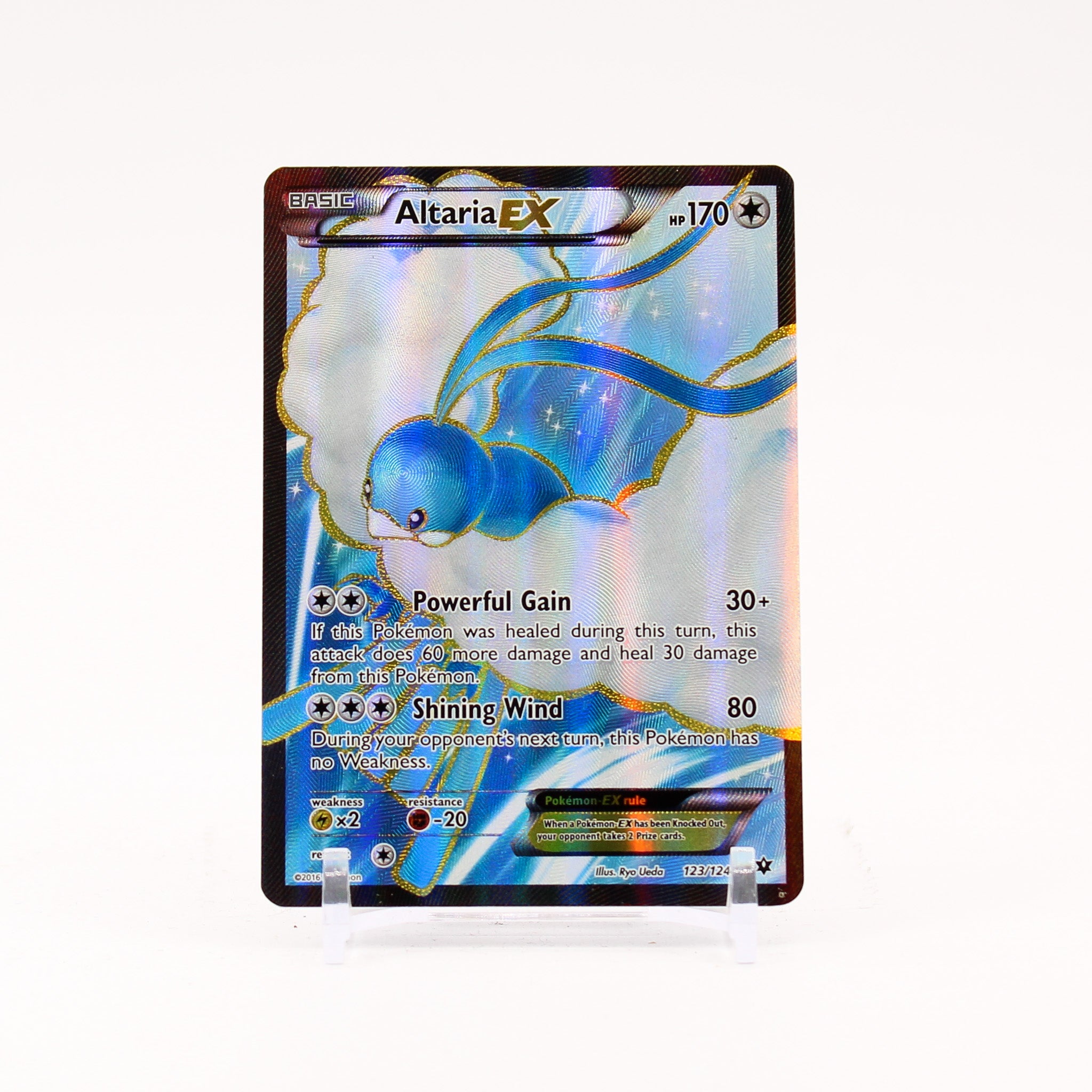 Altaria EX - 123/124 Fates Collide Full Art Pokemon - NM/LP