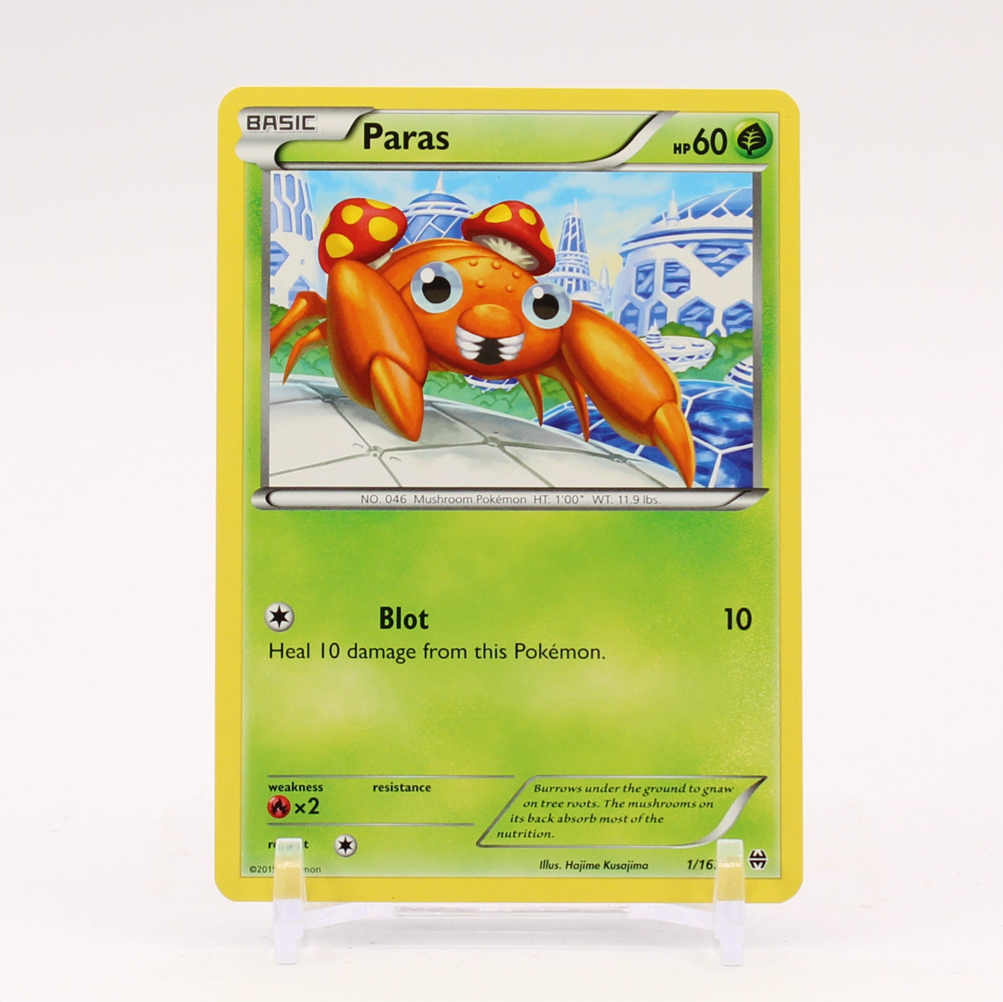 Paras - 1/162 BREAKThrough Pokemon - NM