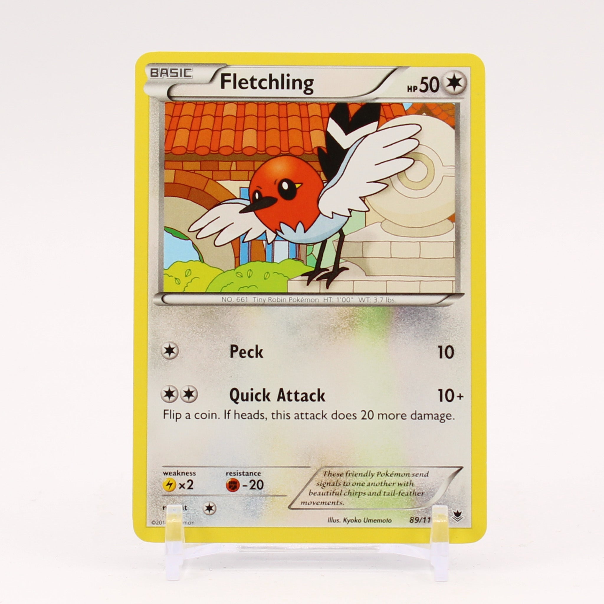Fletchling - 89/119 Phantom Forces Pokemon - NM