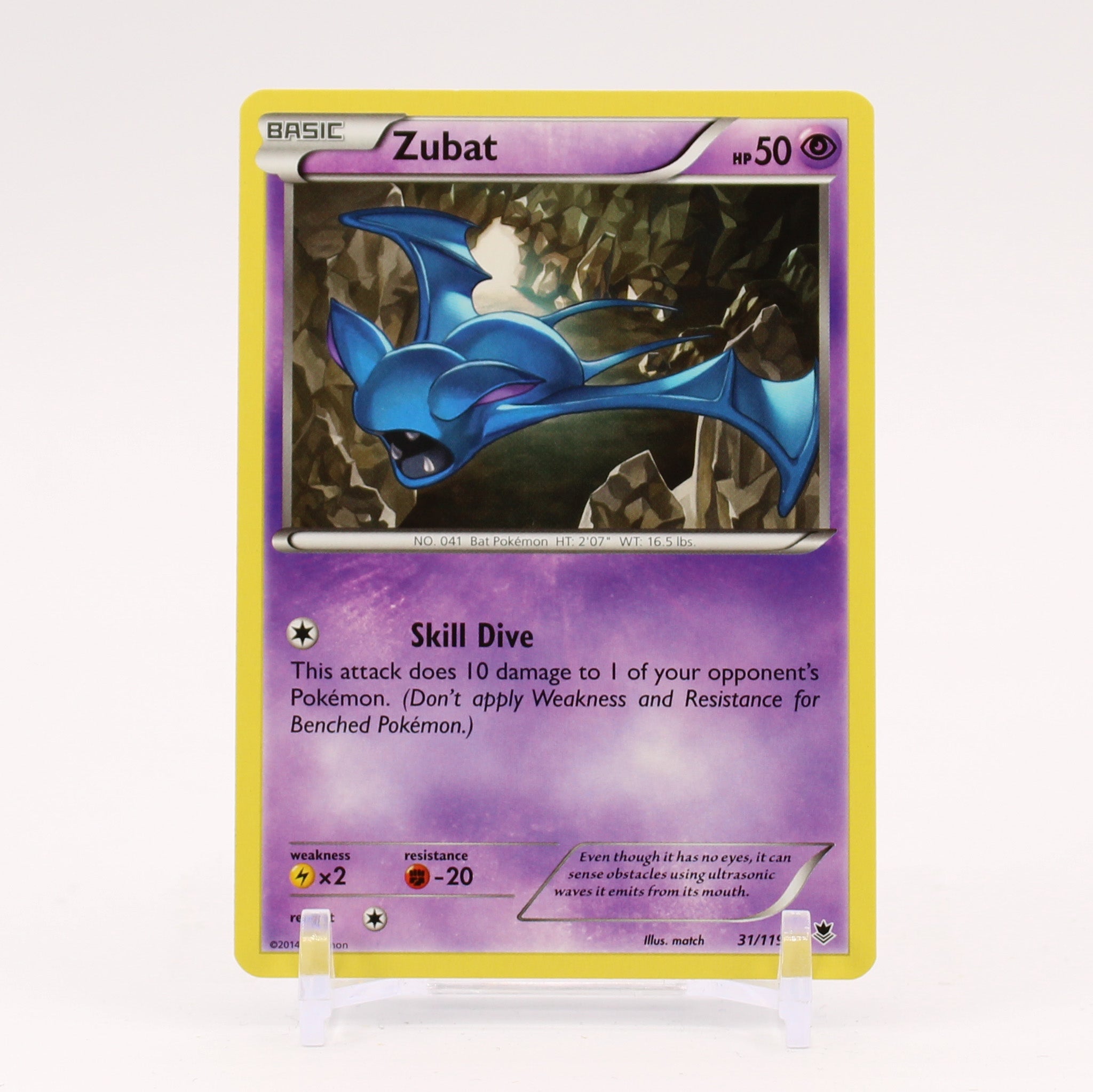 Zubat - 31/119 Phantom Forces Pokemon - NM