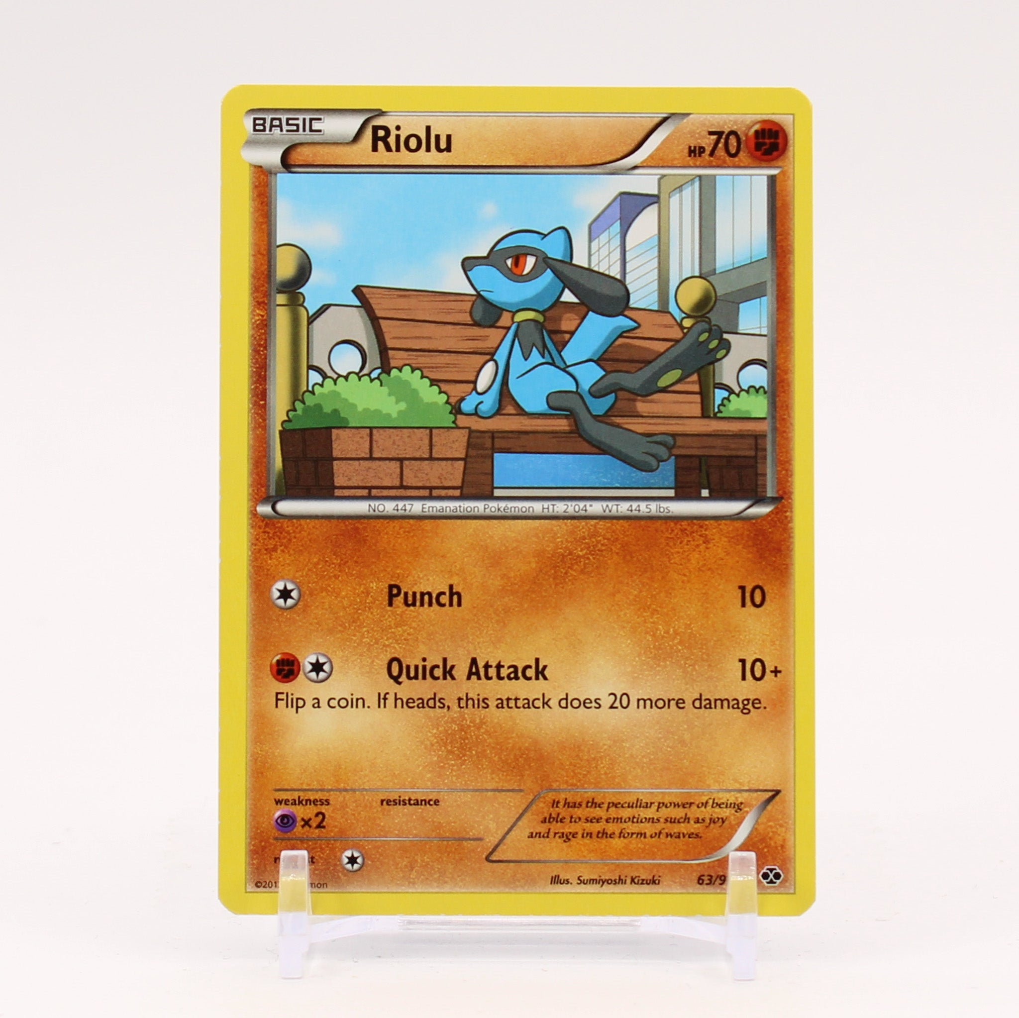 Riolu - 63/99 Next Destinies Pokemon - NM