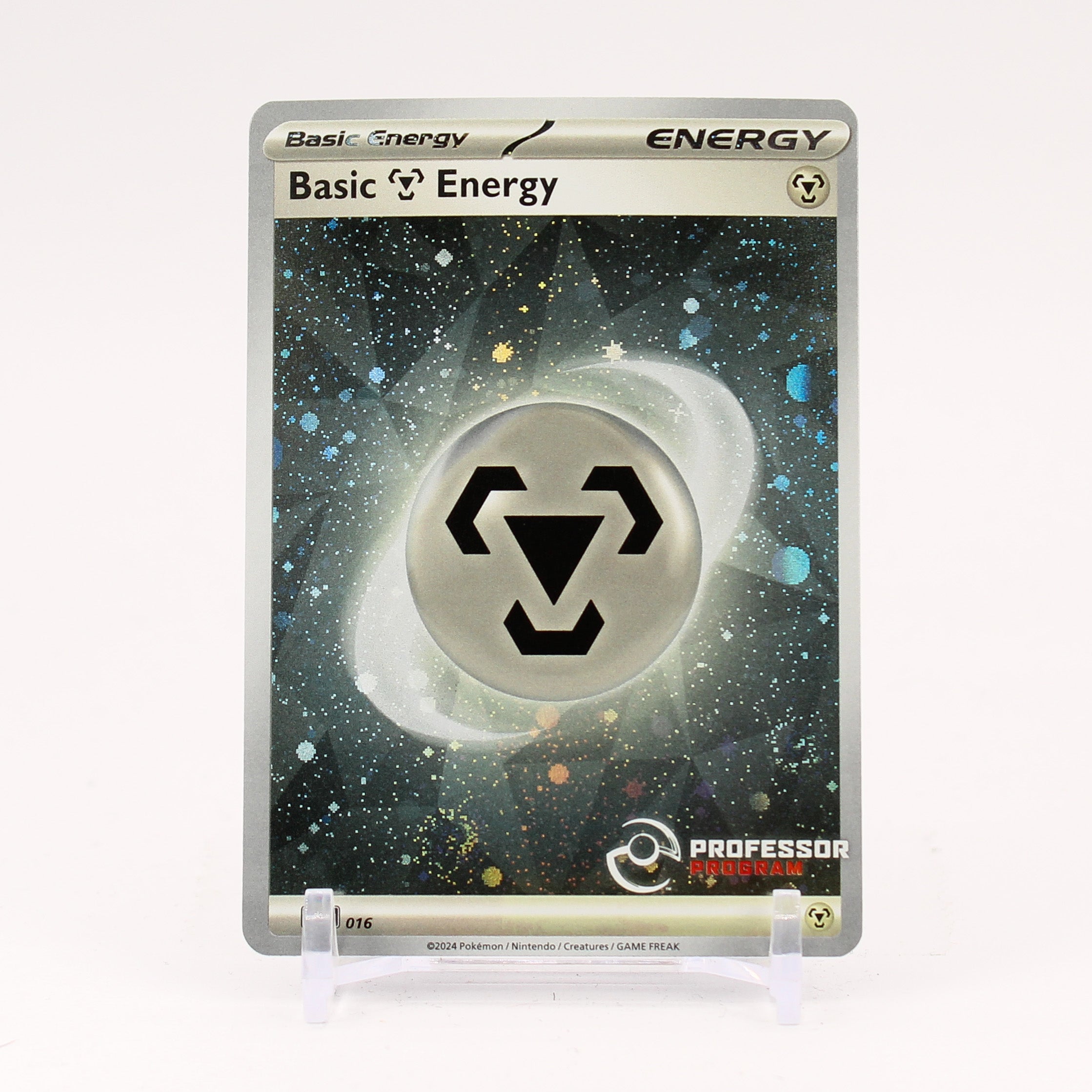 Basic Metal Energy - 008 Professor Program Promo Cosmos Holo - NM/MINT