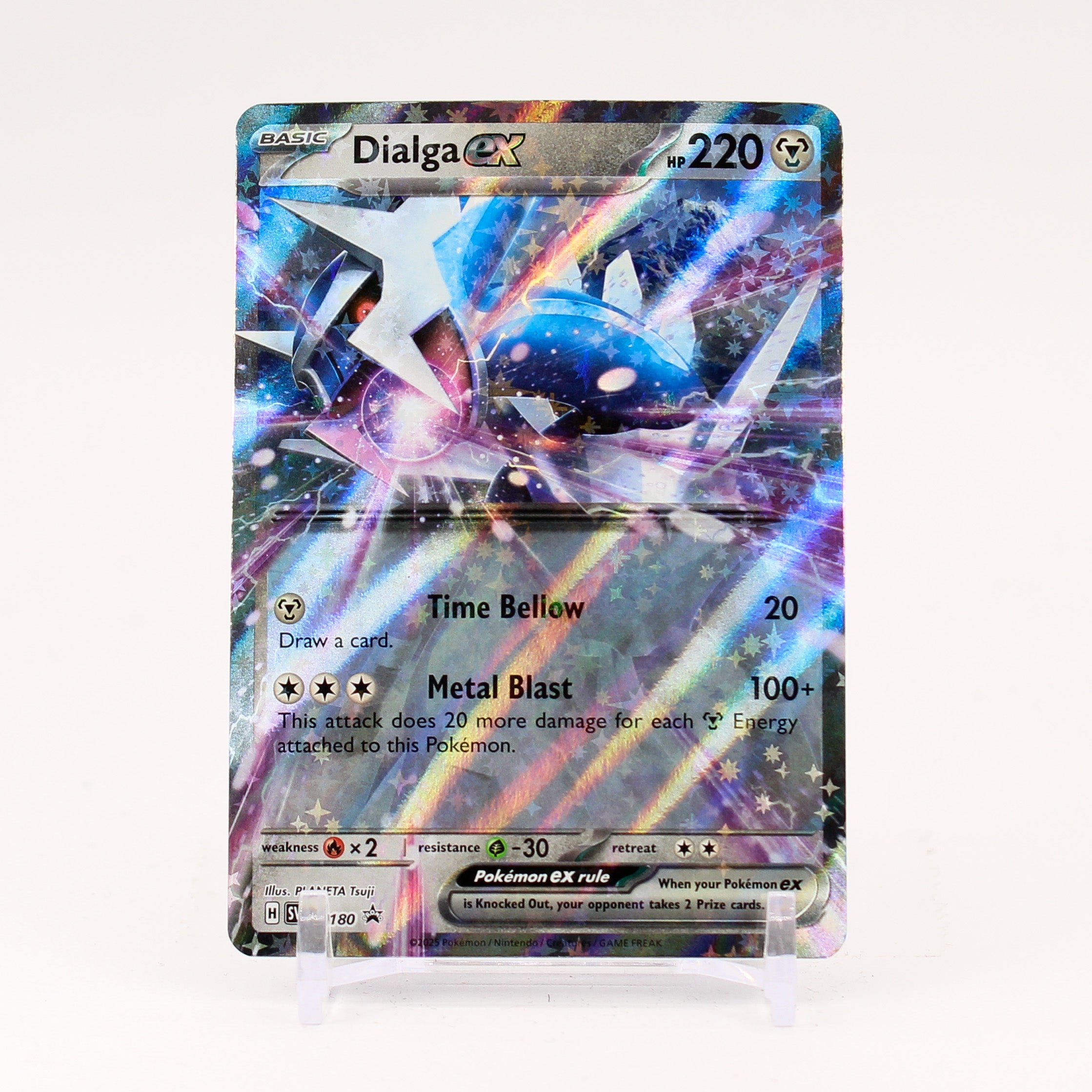 Dialga ex - SVP180 Black Star Promo Pokemon - NM/MINT