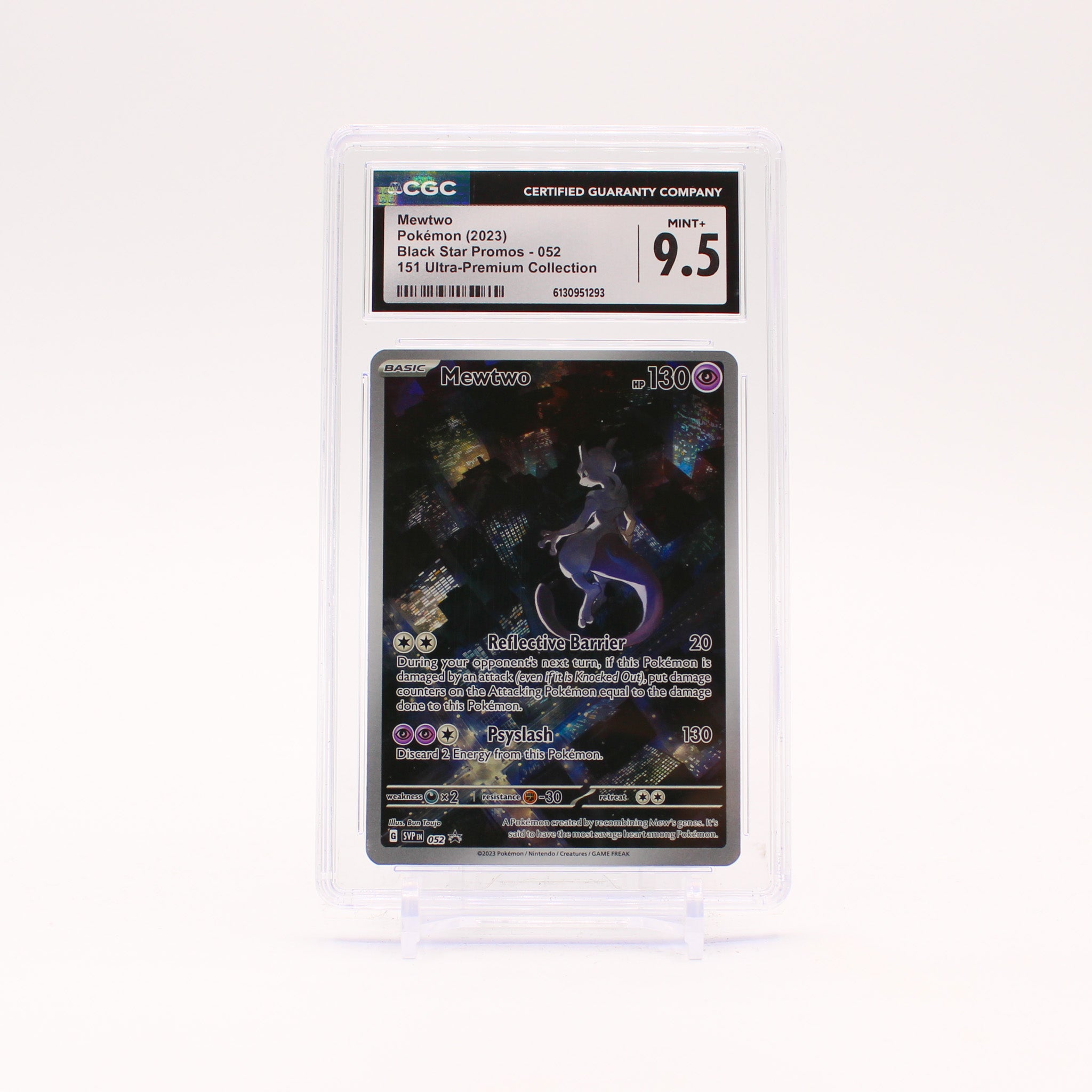 Mewtwo - SVP052 CGC 9.5 Scarlet & Violet Promo Pokemon - MINT+