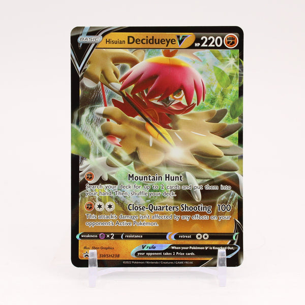 Hisuian Decidueye V - SWSH238 Sword & Shield Promo Pokemon