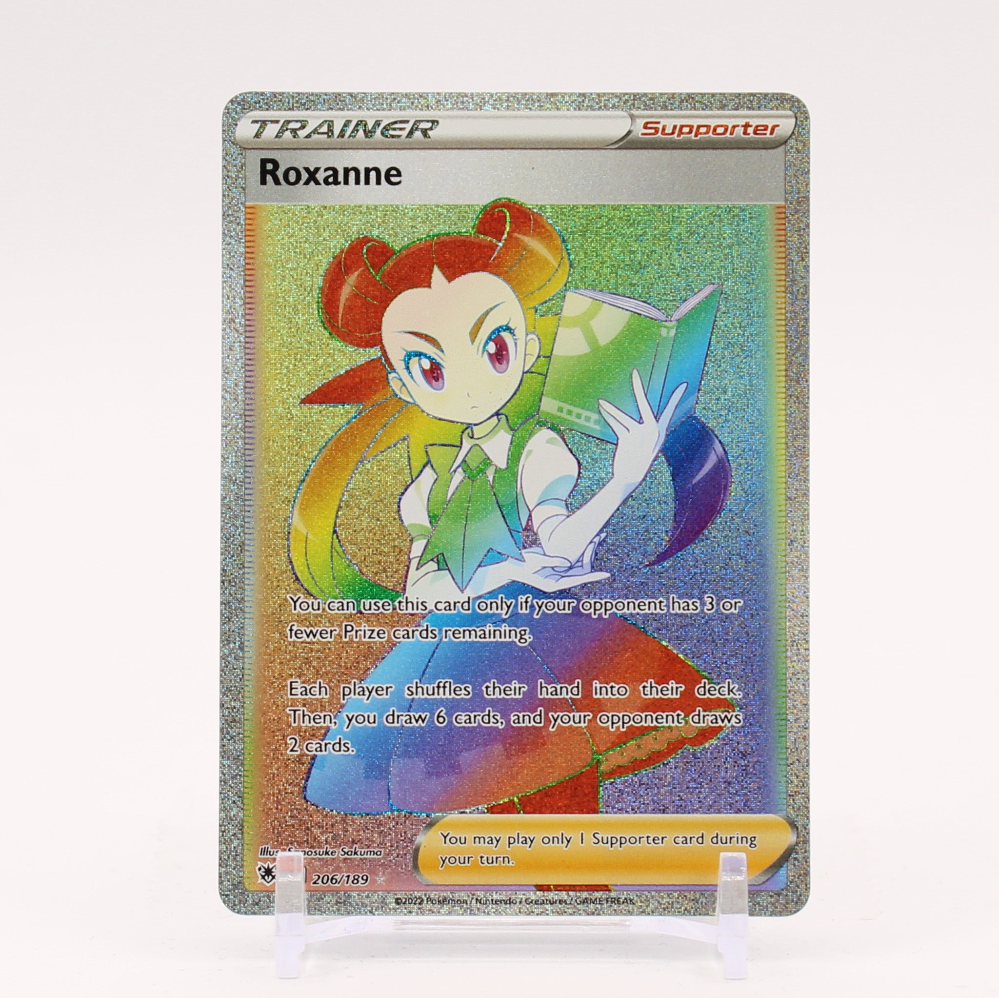 Roxanne - 206/189 Astral Radiance Rainbow Trainer - NM/MINT