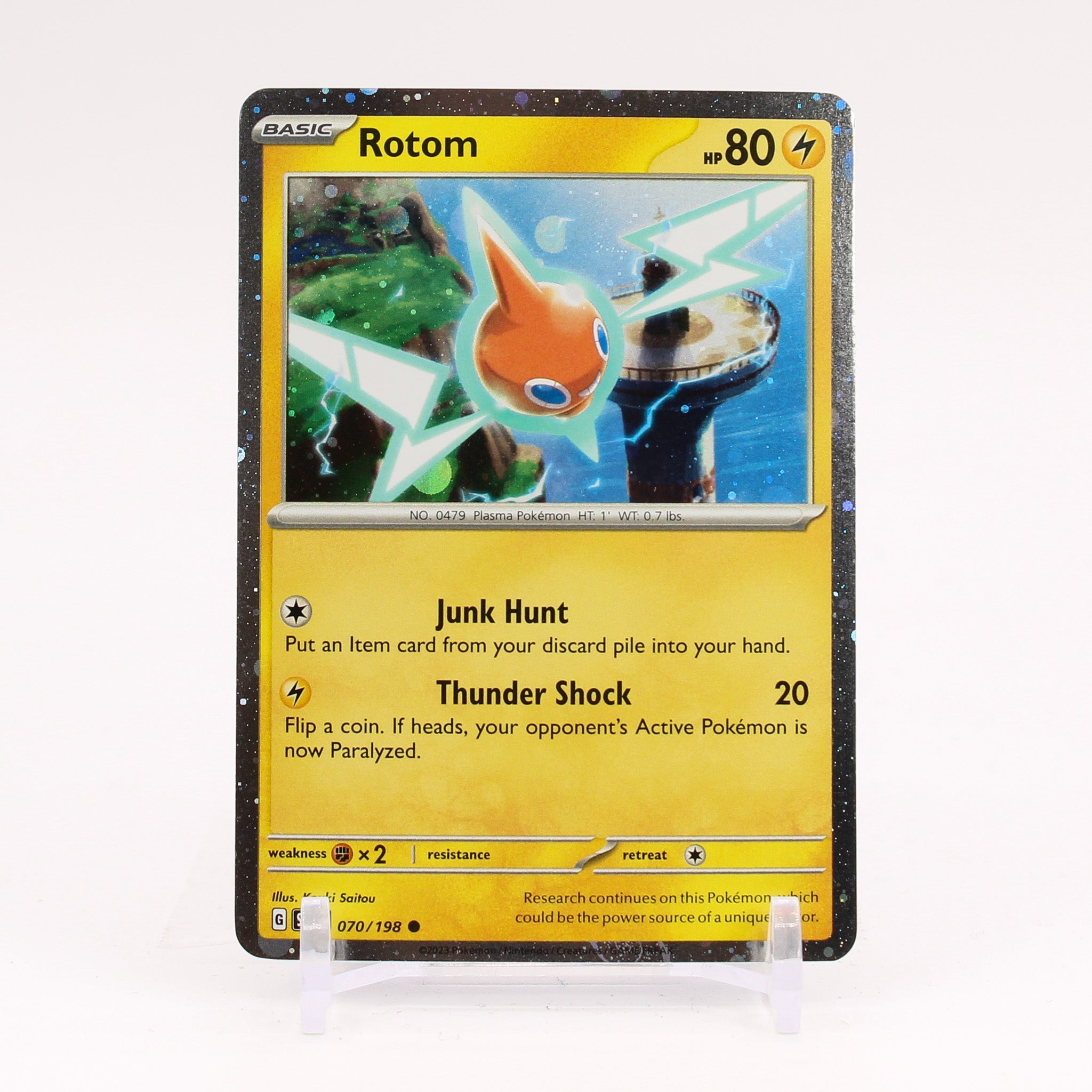Rotom - 070/198 Collection Box Cosmos Holo Promo Pokemon - NM/MINT