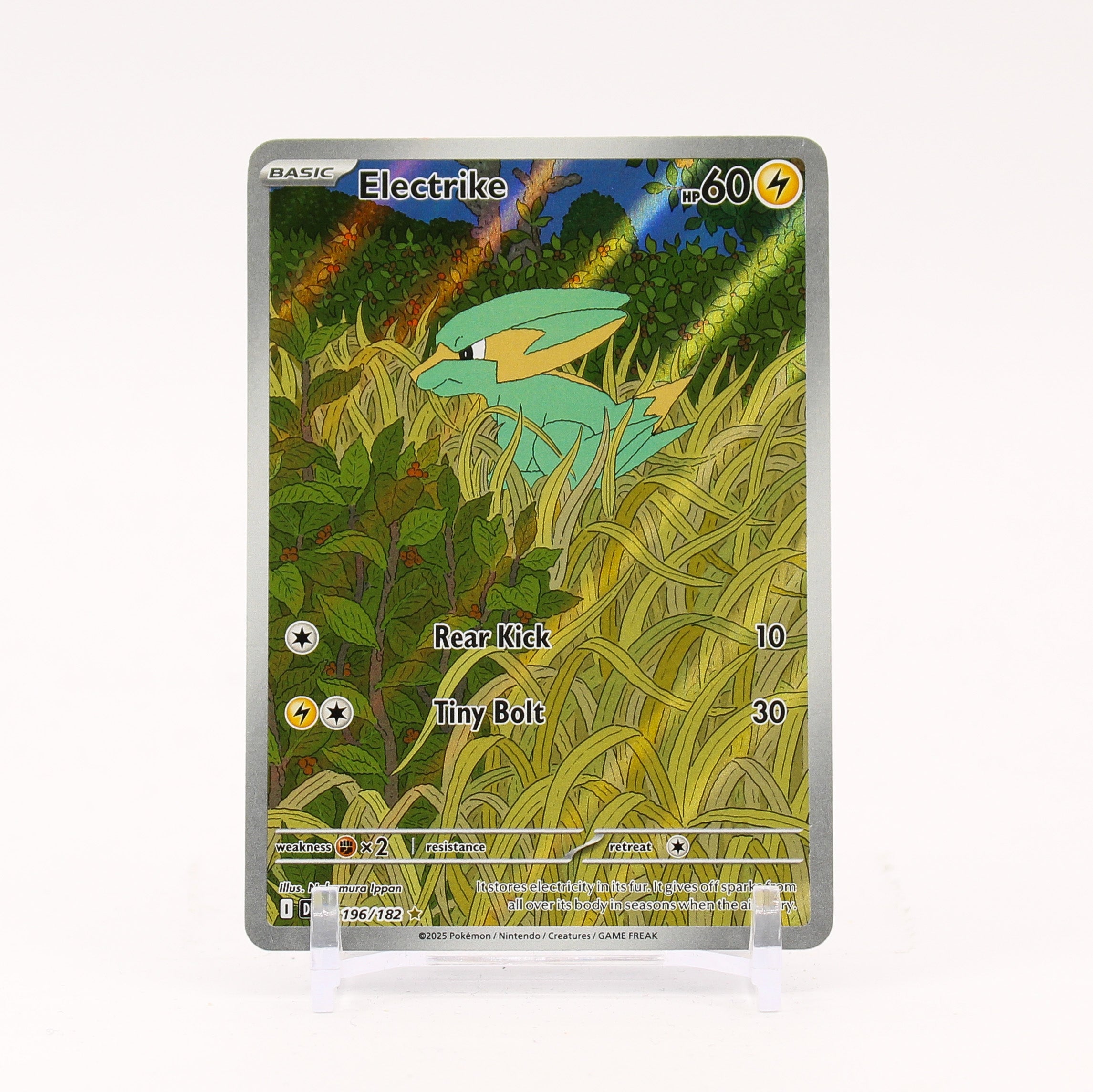 Electrike - 196/182 Destined Rivals Illustration Rare Pokemon - NM/MINT