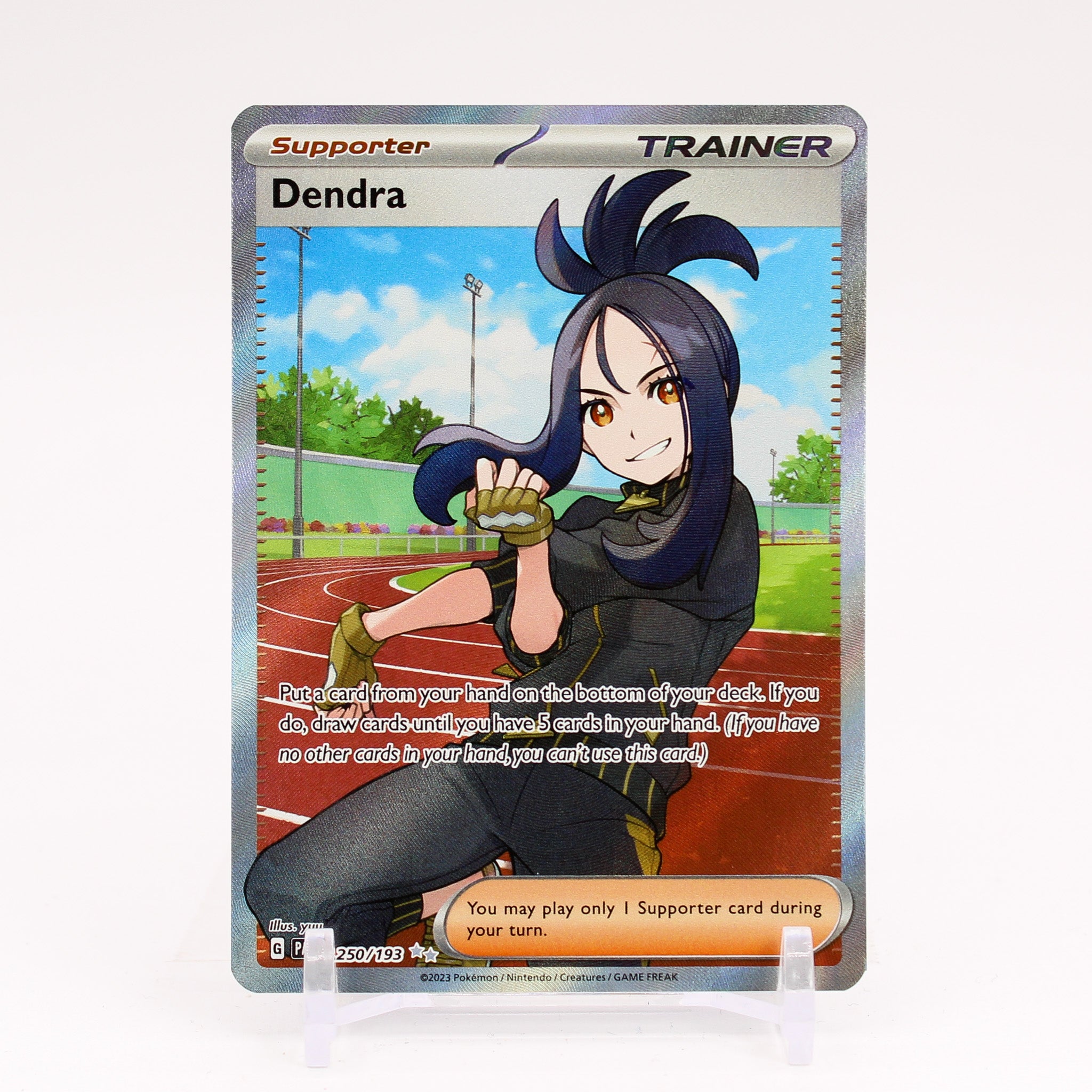 Dendra - 250/193 Paldea Evolved Full Art Trainer - NM/MINT