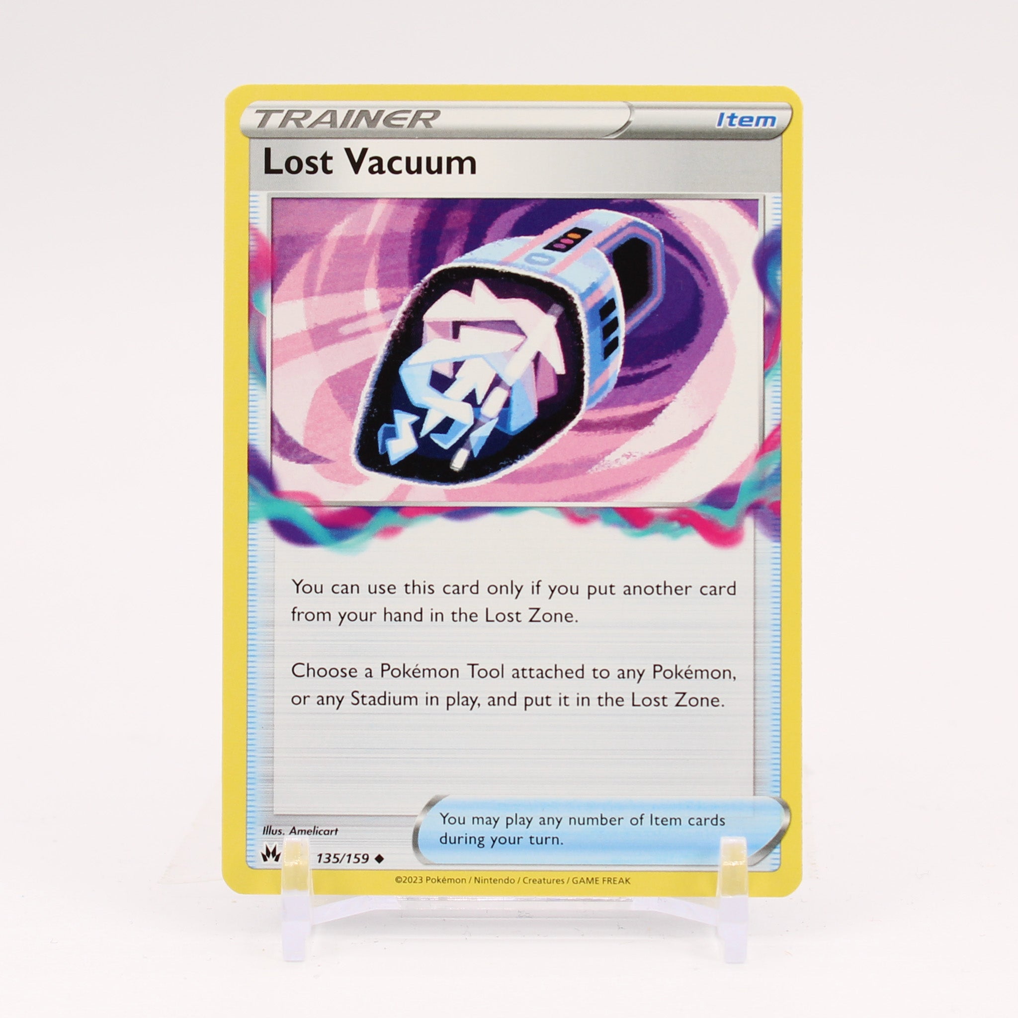 Lost Vacuum - 135/159 Crown Zenith Trainer - NM/MINT