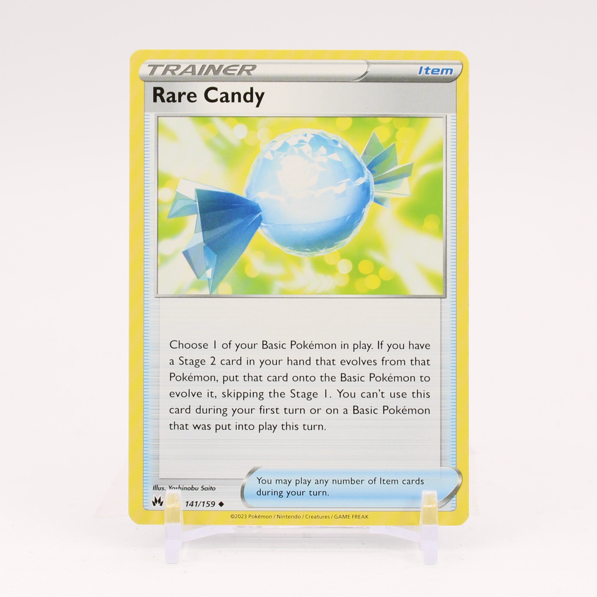 Rare Candy - 141/159 Crown Zenith Trainer - NM/MINT