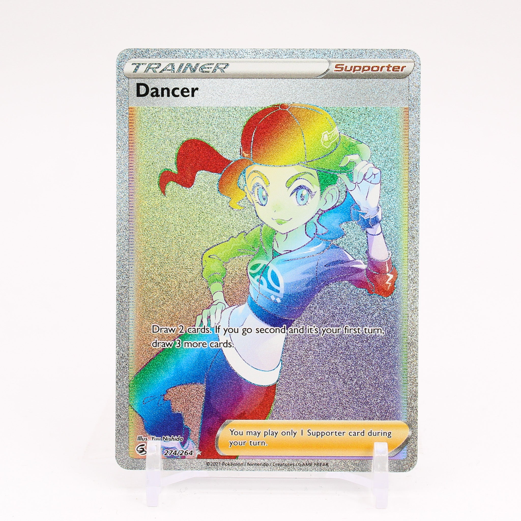 Dancer - 274/264 Fusion Strike Rainbow Trainer - NM/MINT