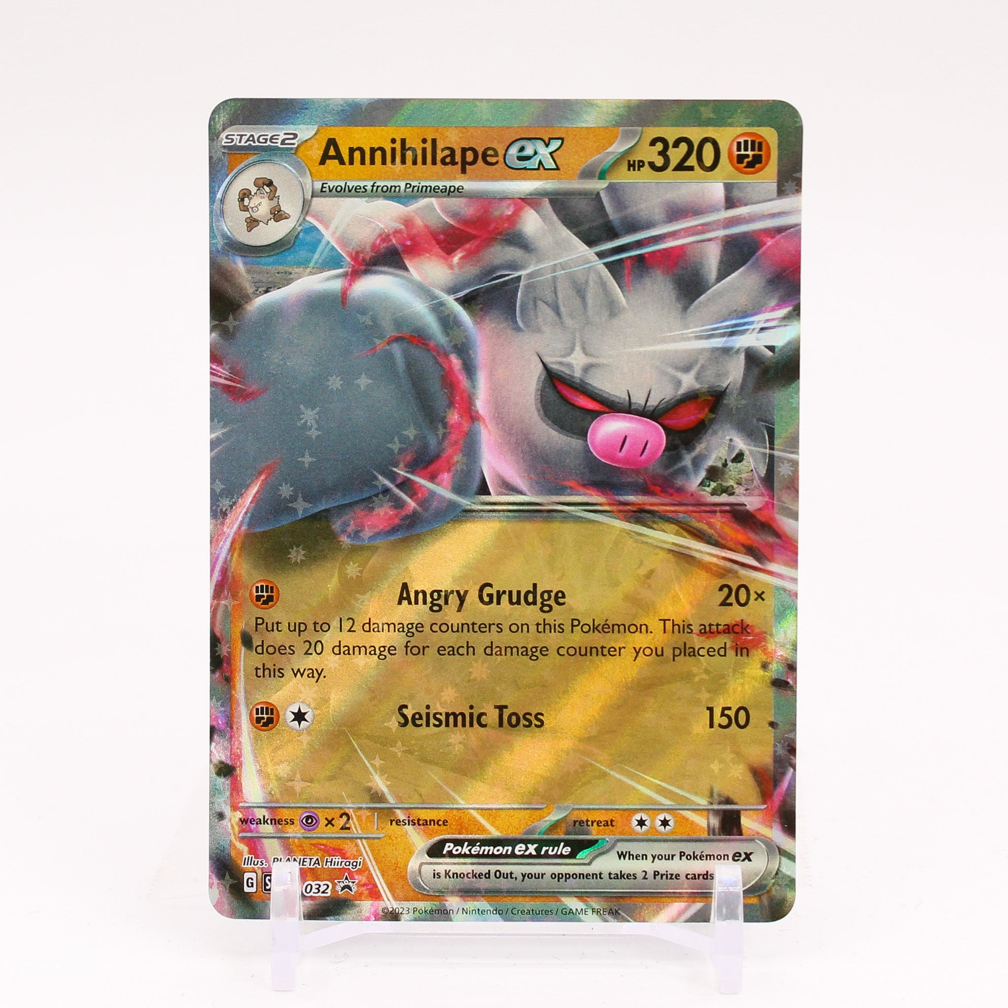 Annihilape ex - SVP032 Black Star Promo Pokemon - NM/MINT