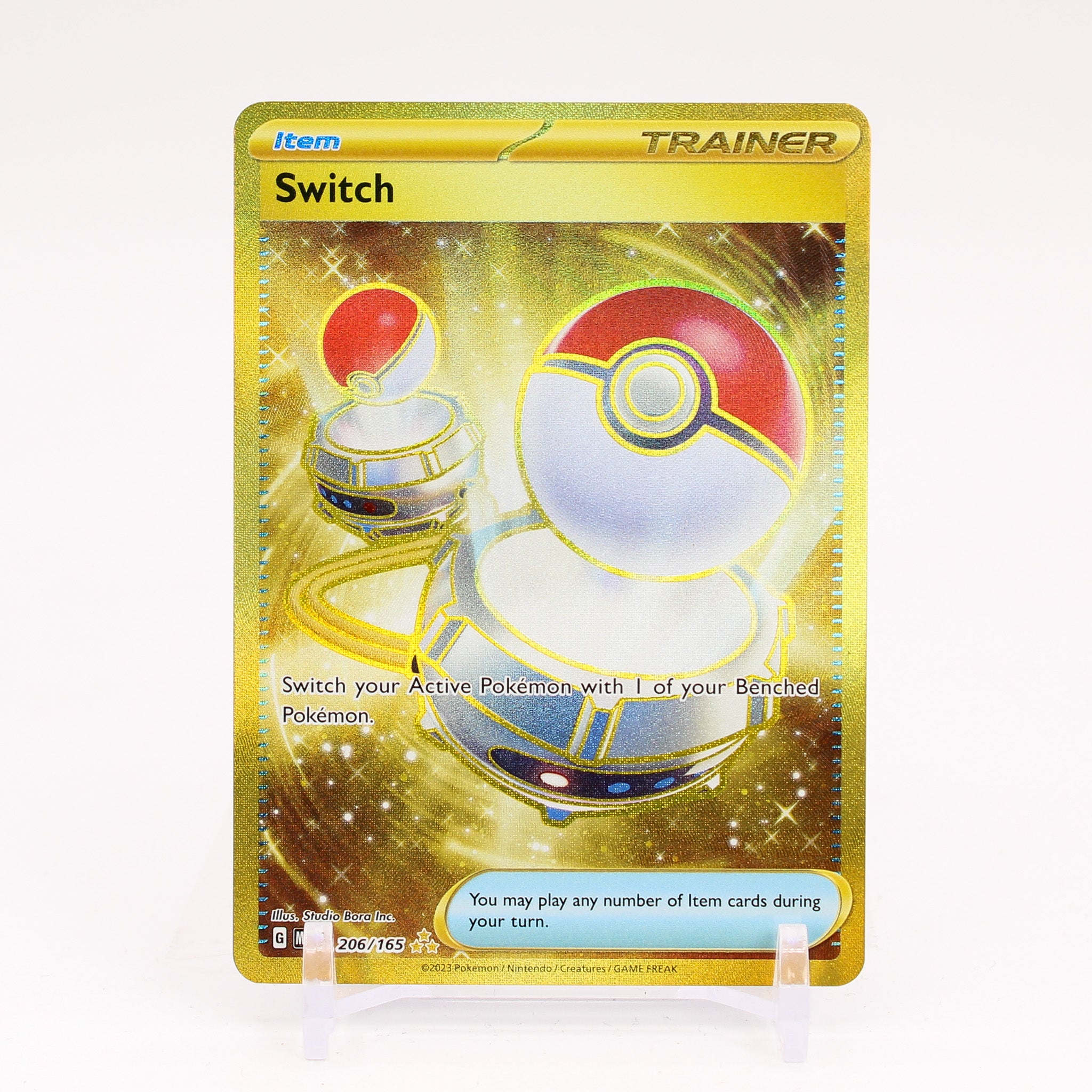 Switch - 206/165 151 Gold Trainer - NM/MINT