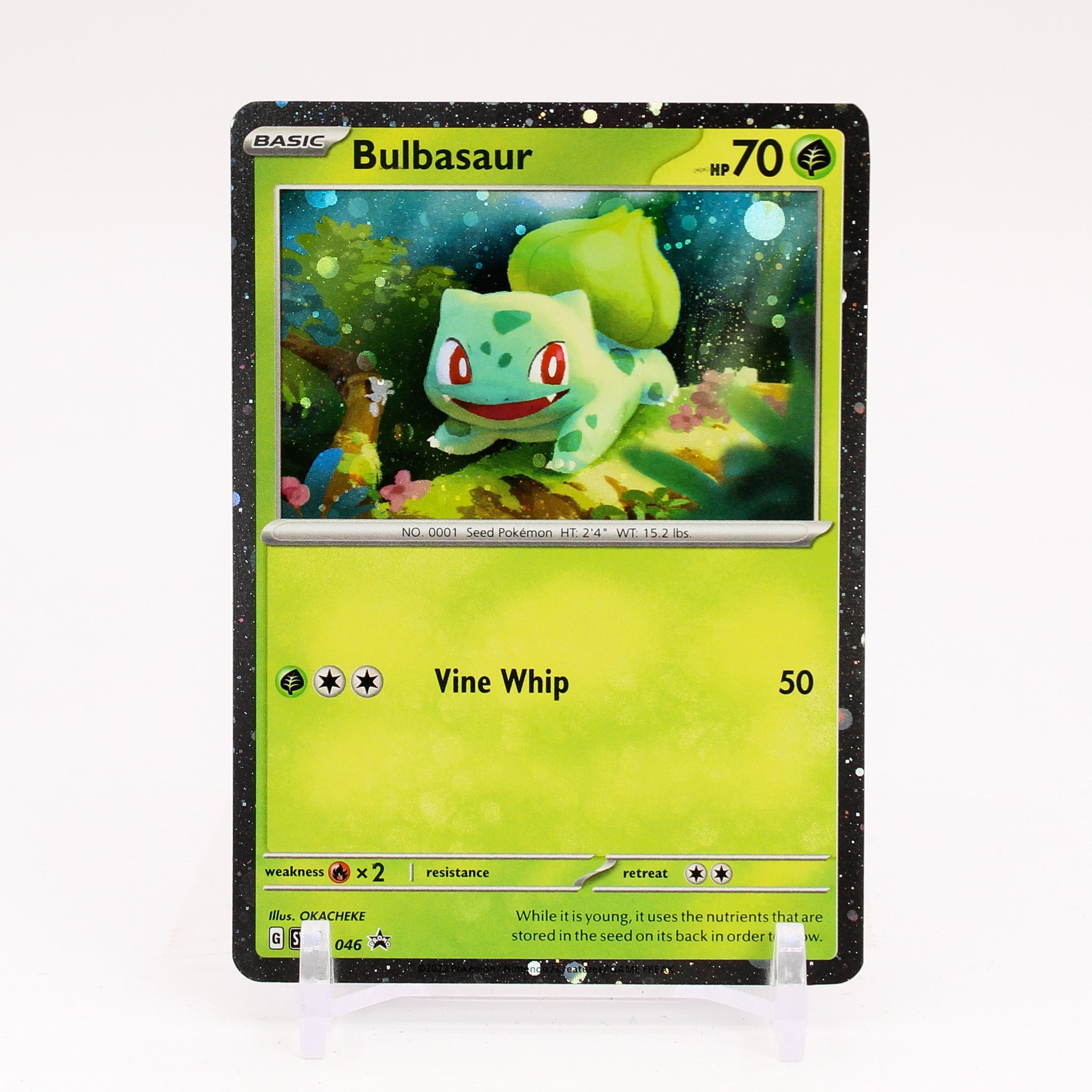 Bulbasaur - SVP046 151 Promo Cosmos Holo Pokemon - NM/MINT