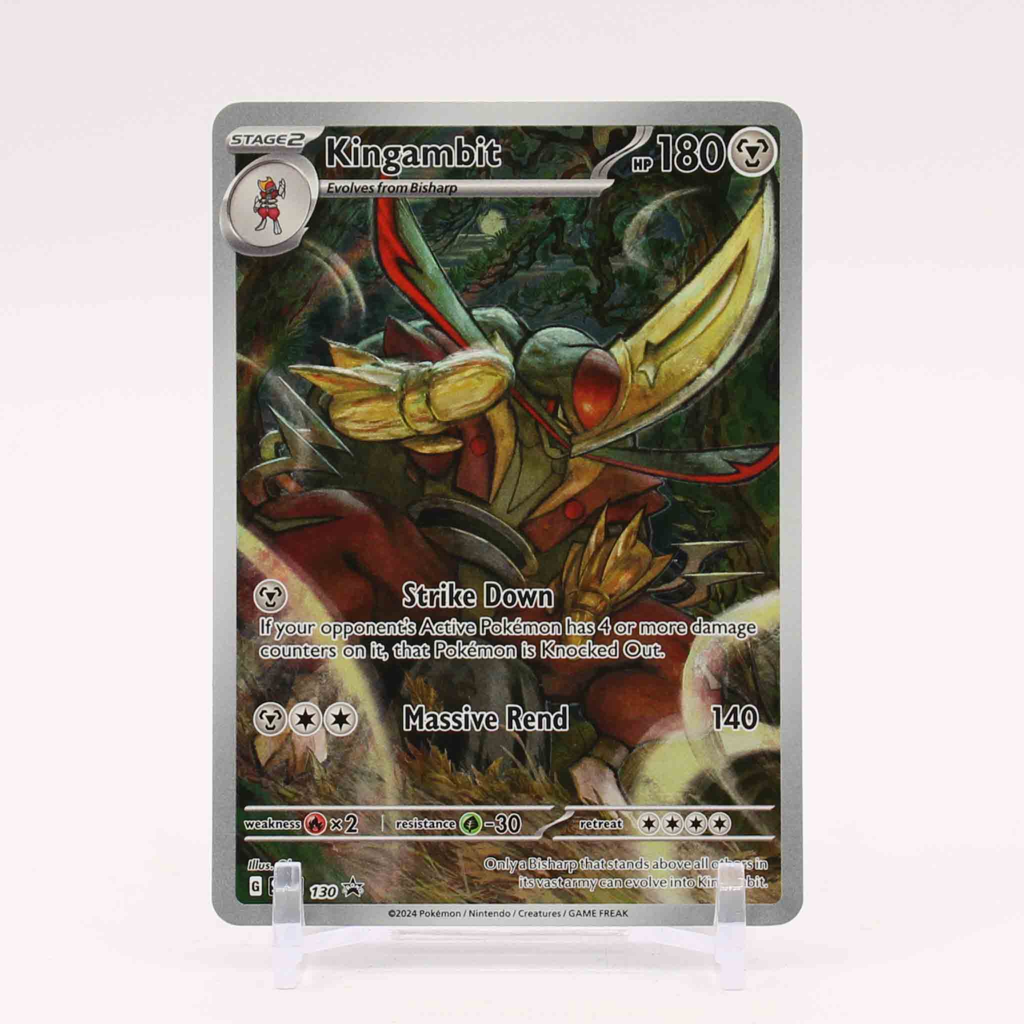 Kingambit - SVP130 Shrouded Fable Collection Box Promo Pokemon - NM/MINT