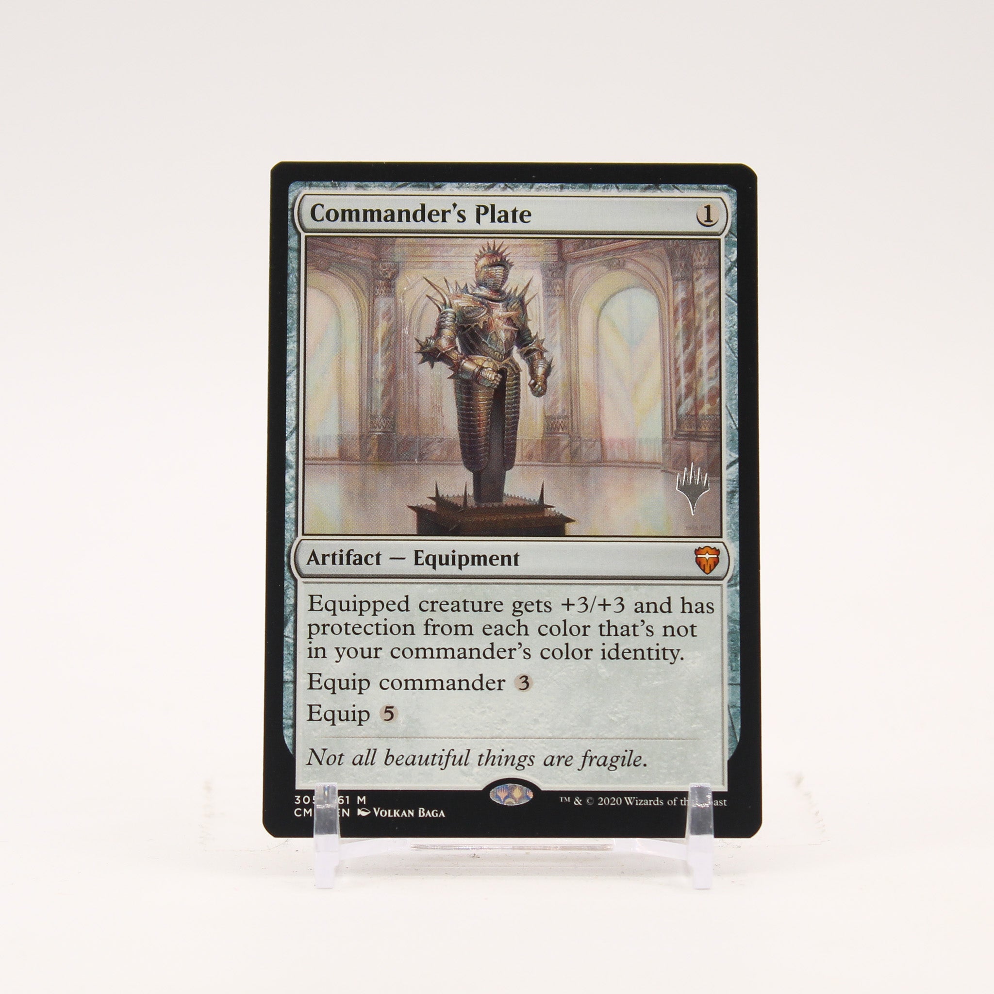 Commander's Plate - 305/361 Karlov Manor Promo Mythic Magic - NM