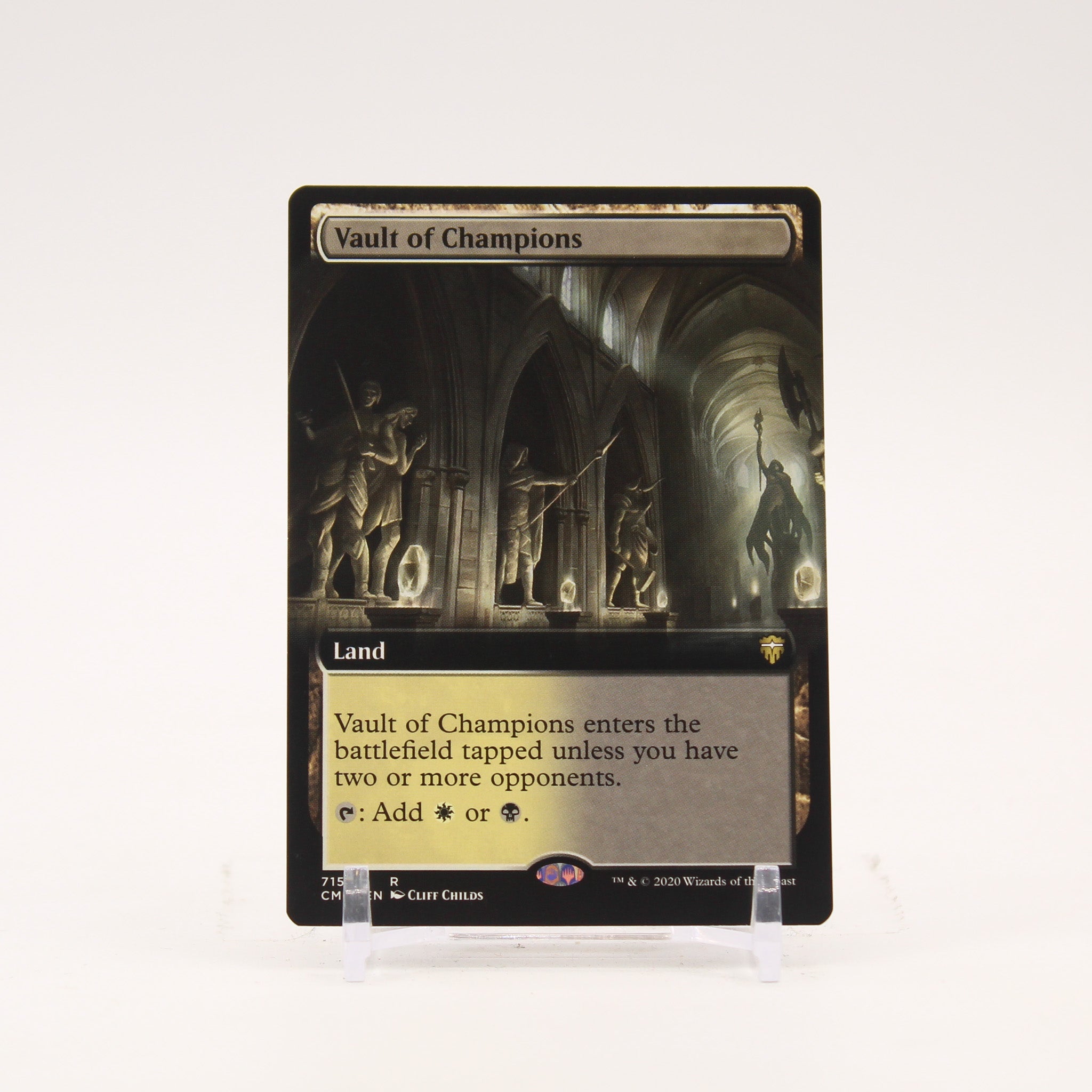 Vault of Champions Extended Art - 715 Commander Legends Rare Magic - NM