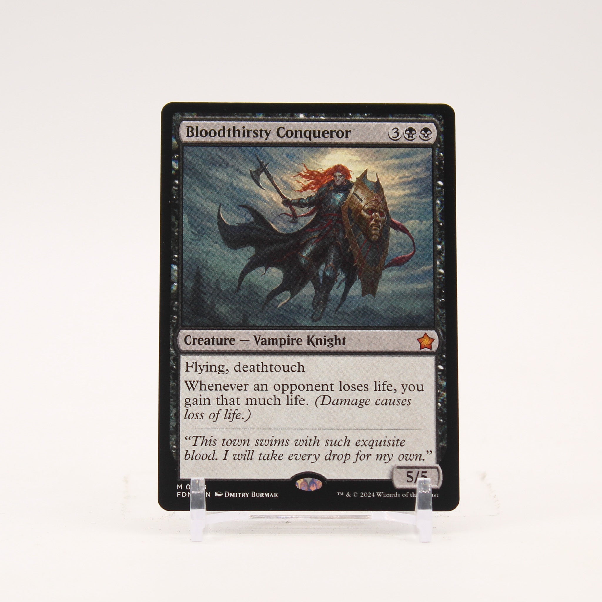 Bloodthirsty Conqueror - 058 Foundations Mythic Magic - NM