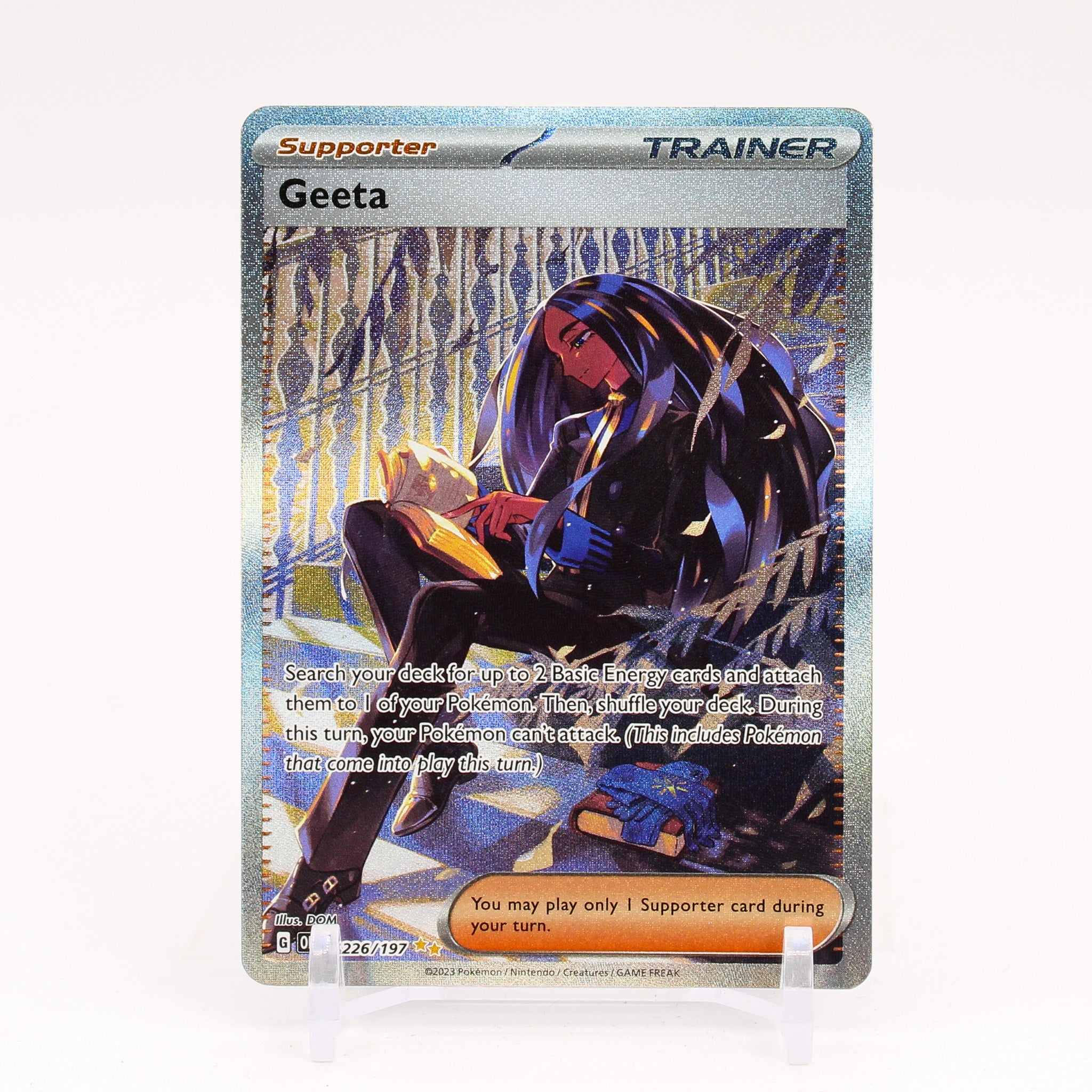 Geeta - 226/197 Obsidian Flames Special Illustration Trainer - NM/MINT
