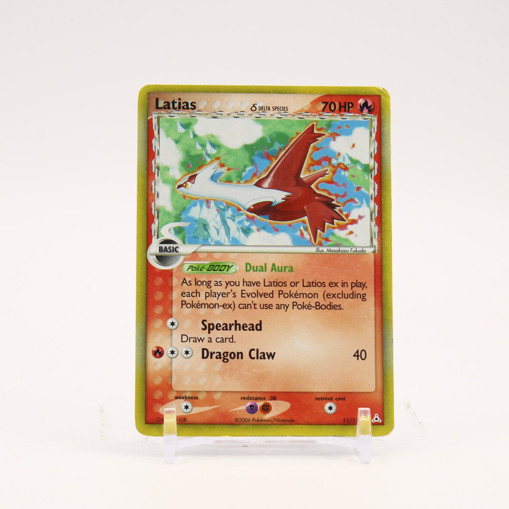 Latias - 11/110 Holon Phantoms Holo Rare Pokemon - HP