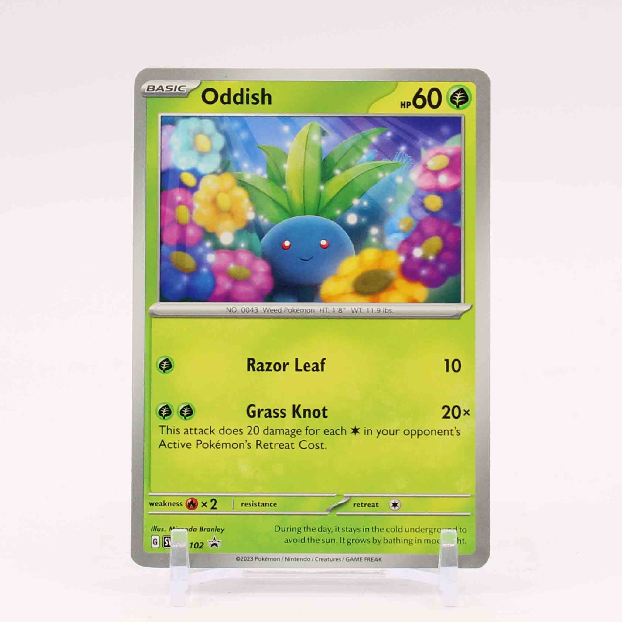 Oddish - SVP102 Black Star Promo Pokemon - NM/MINT