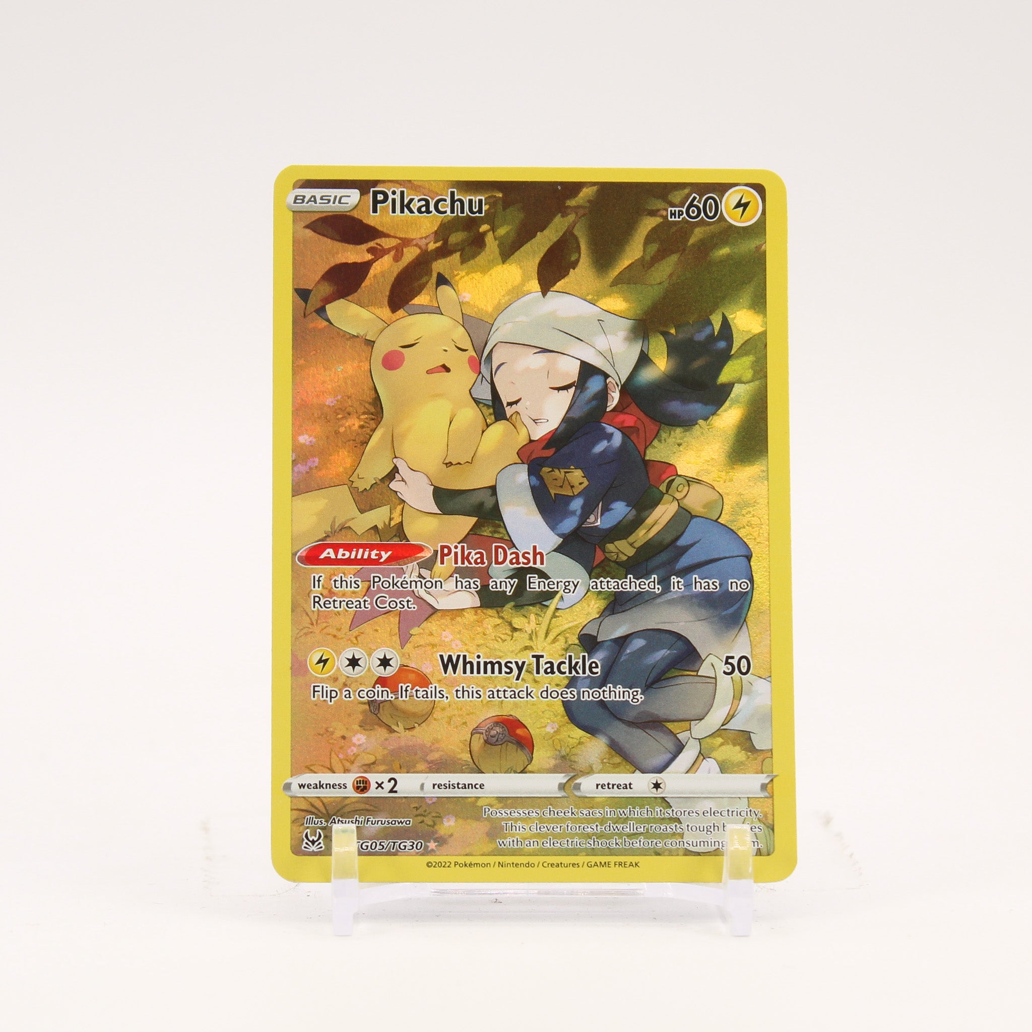 Pikachu - TG05/TG30 Lost Origin Trainer Gallery Pokemon - NM/LP