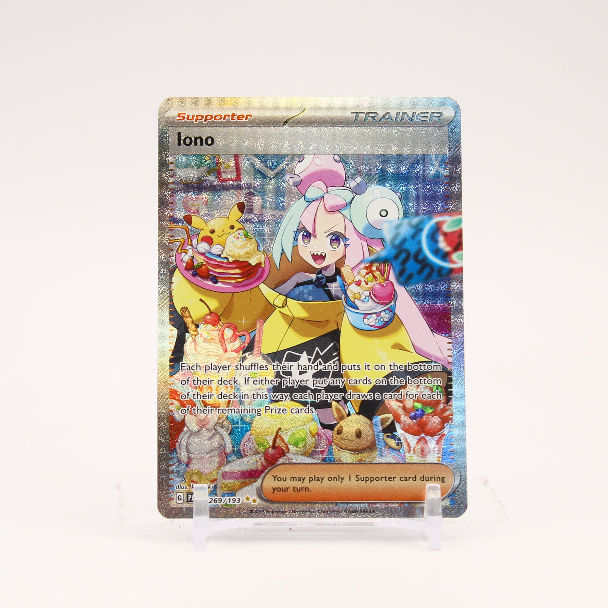 Iono - 269/193 Paldea Evolved Special Illustration Trainer - NM/LP