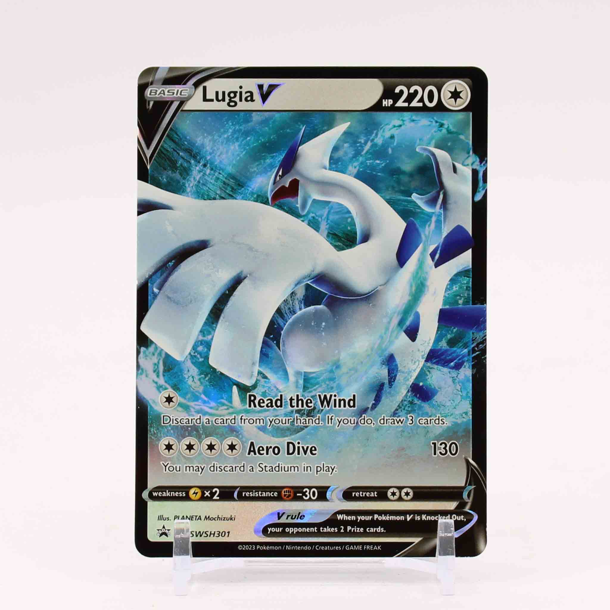 Lugia V - SWSH301 Black Star Promo Pokemon - NM/MINT