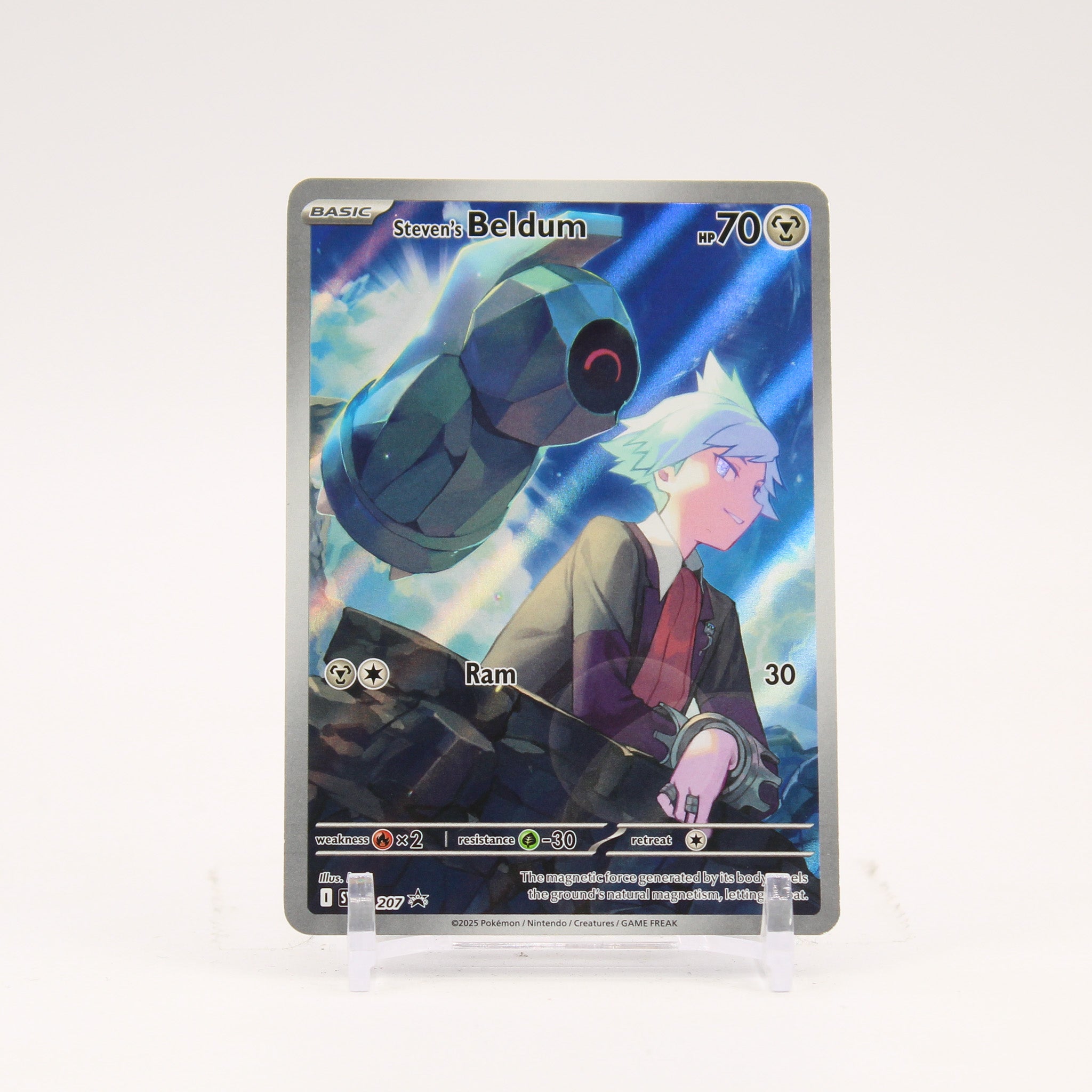 Steven's Beldum - SVP207 Rival Battle Deck Promo Illustration Pokemon - NM