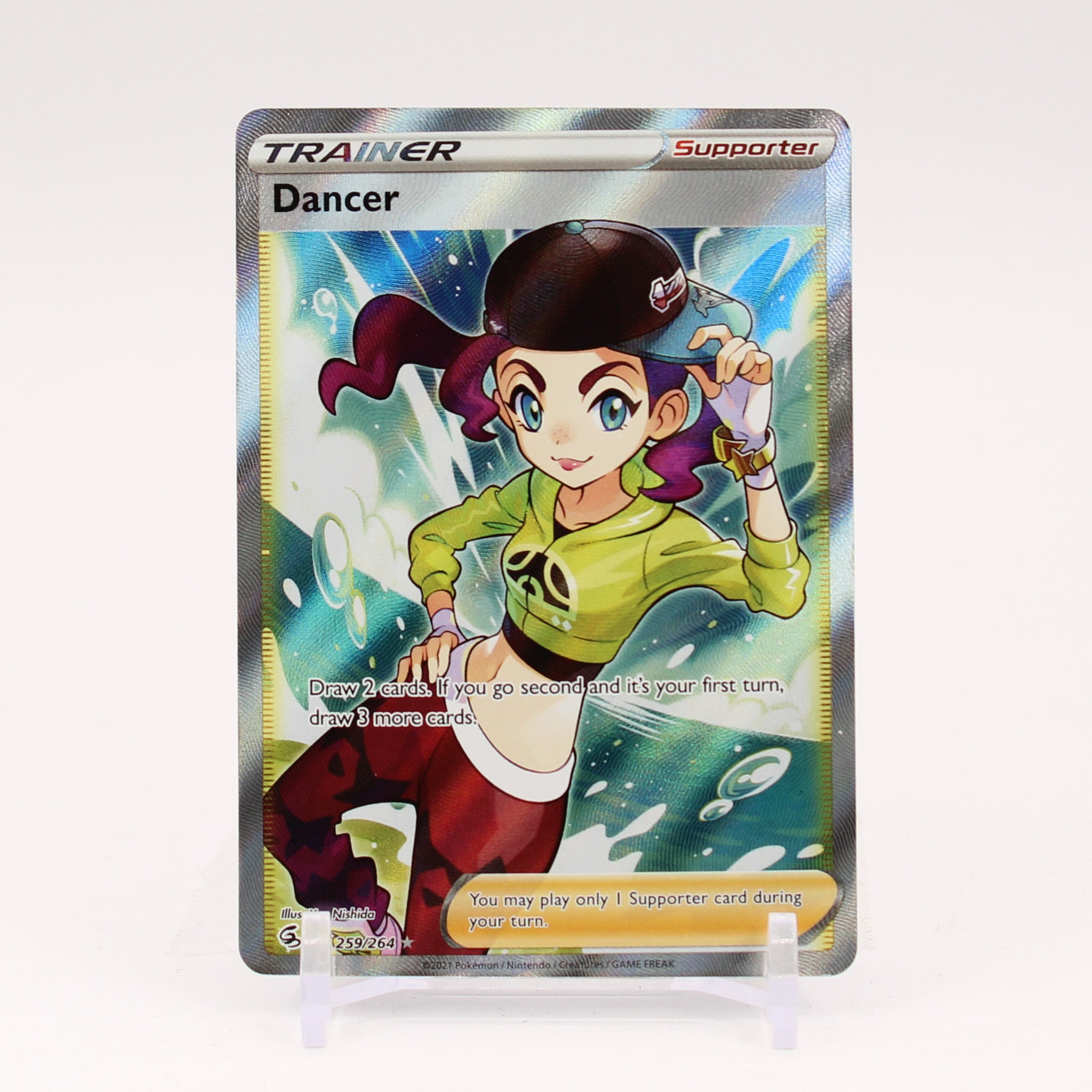 Dancer - 259/264 Fusion Strike Full Art Trainer - NM/MINT