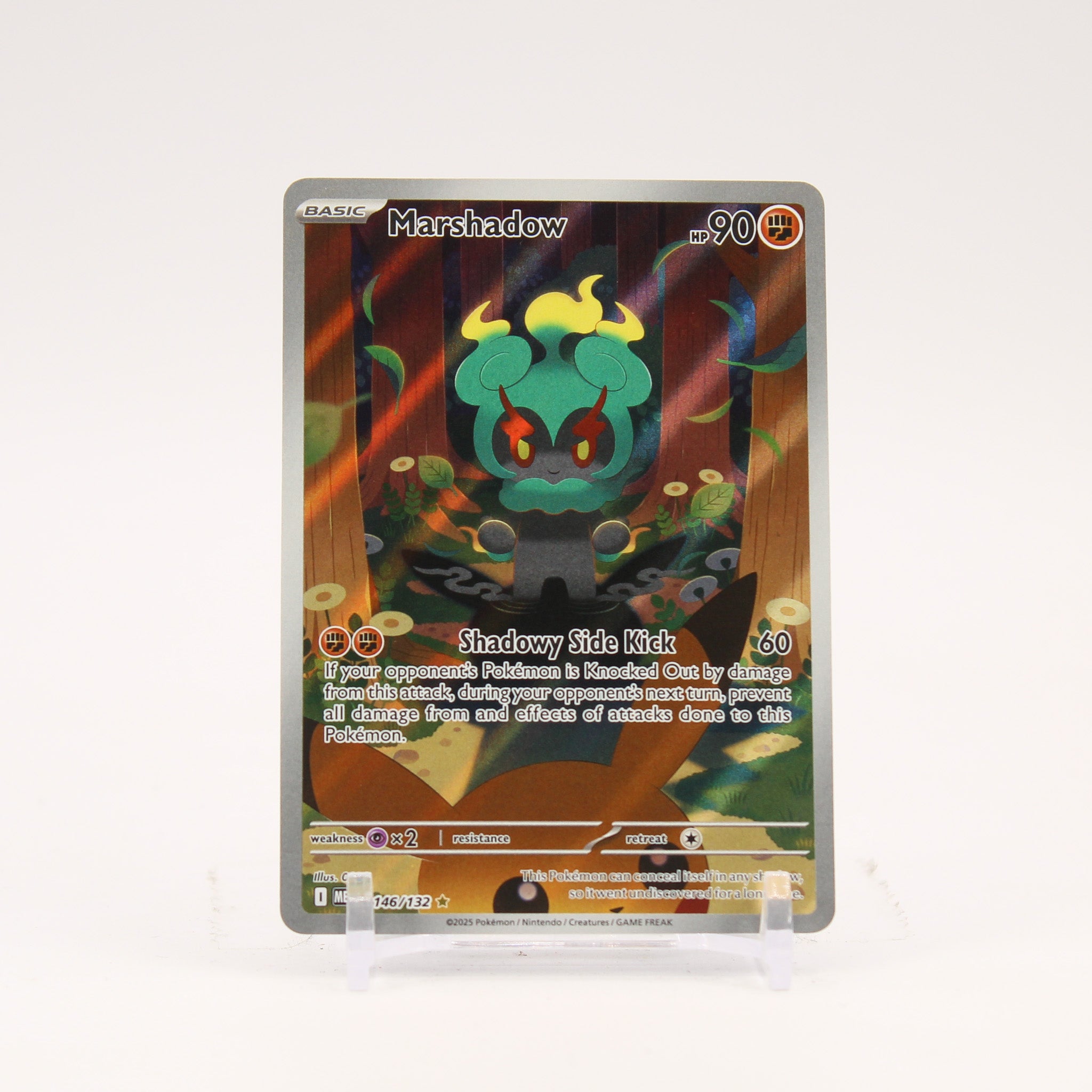 Marshadow - 146/132 Mega Evolution Illustration Rare Pokemon - NM/MINT