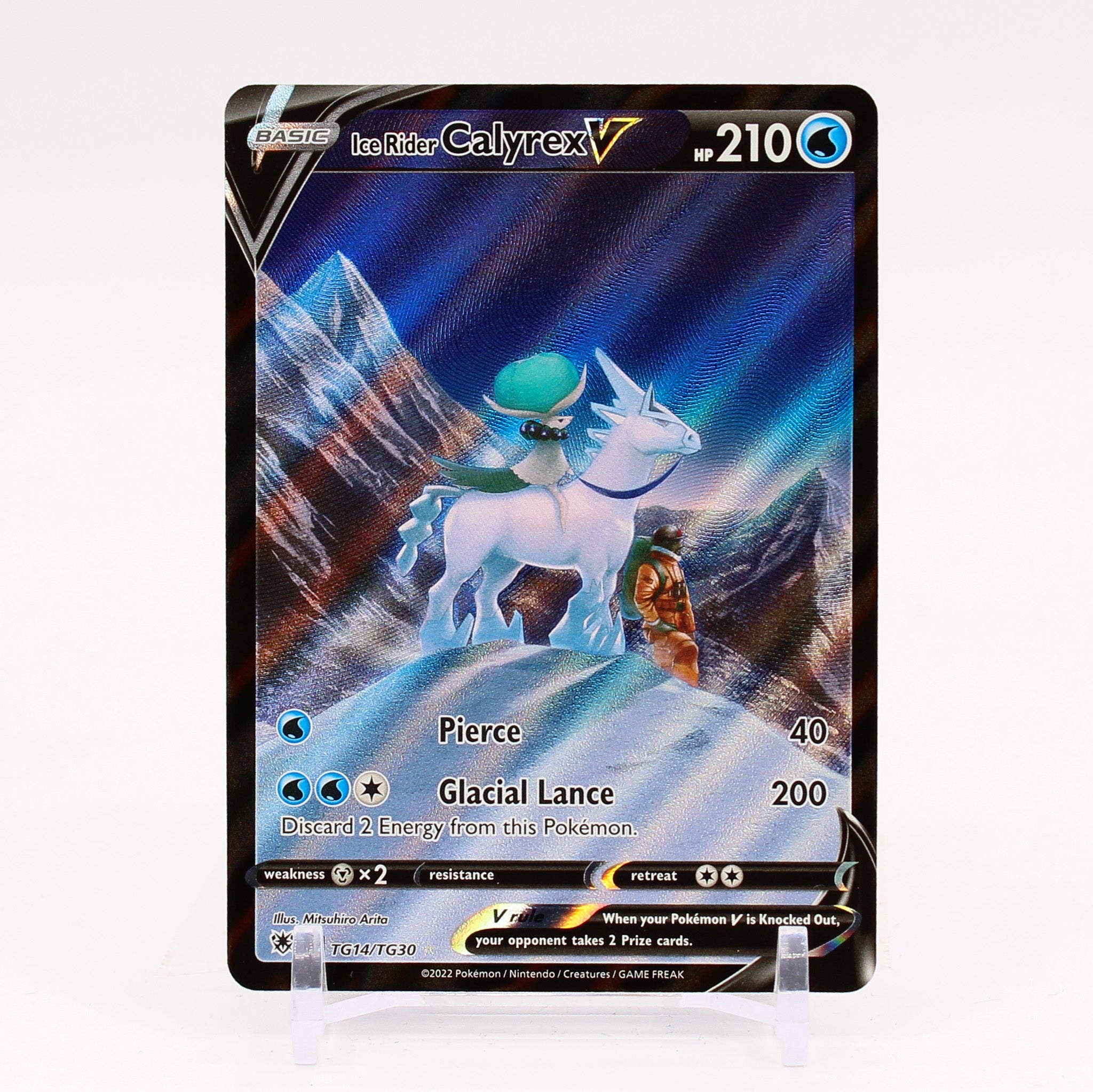 Ice Rider Calyrex V TG14/TG30 Astral Radiance Trainer Gallery Pokemon NM/MINT