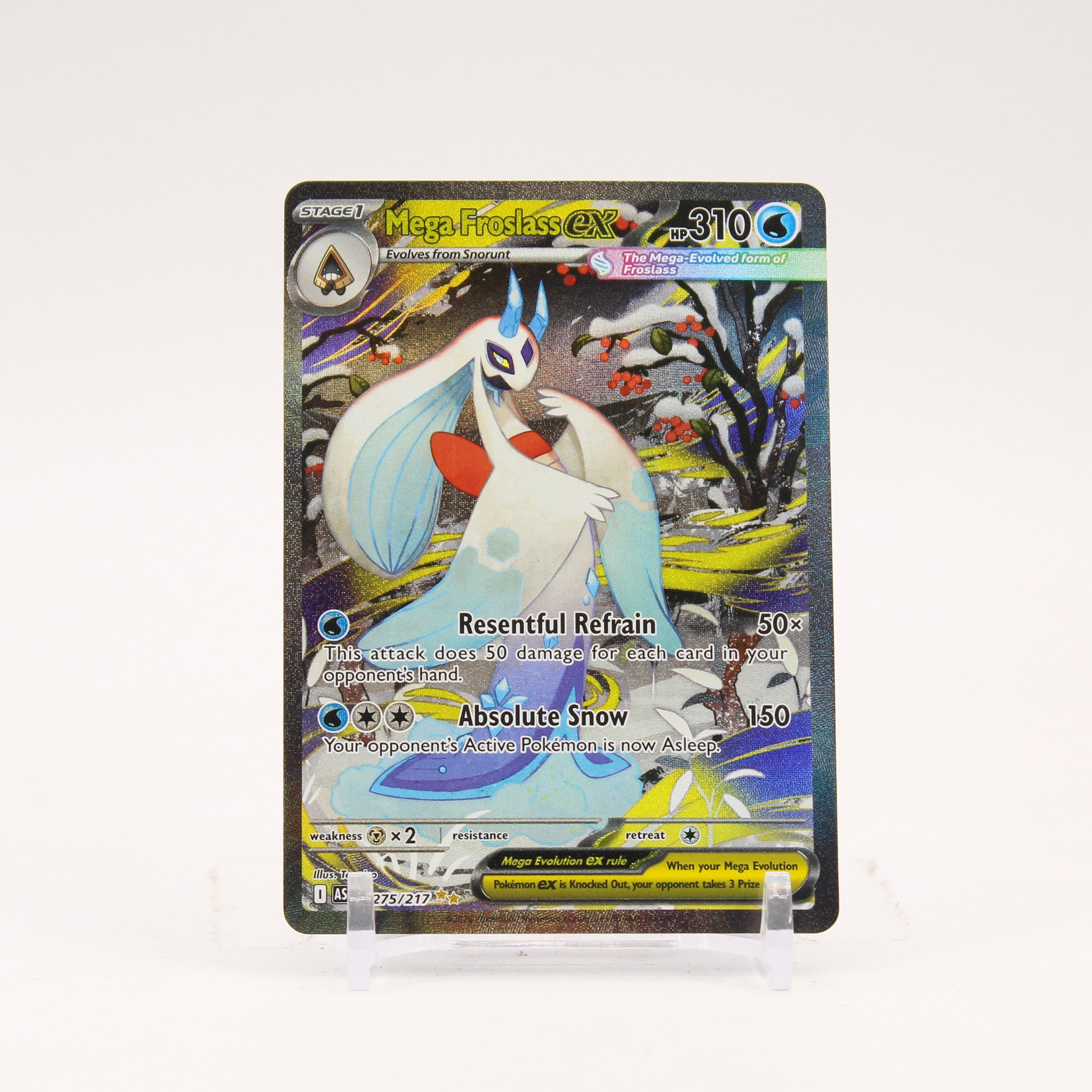 Mega Froslass ex - 275/217 Ascended Heroes Special Illustration Pokemon - NM