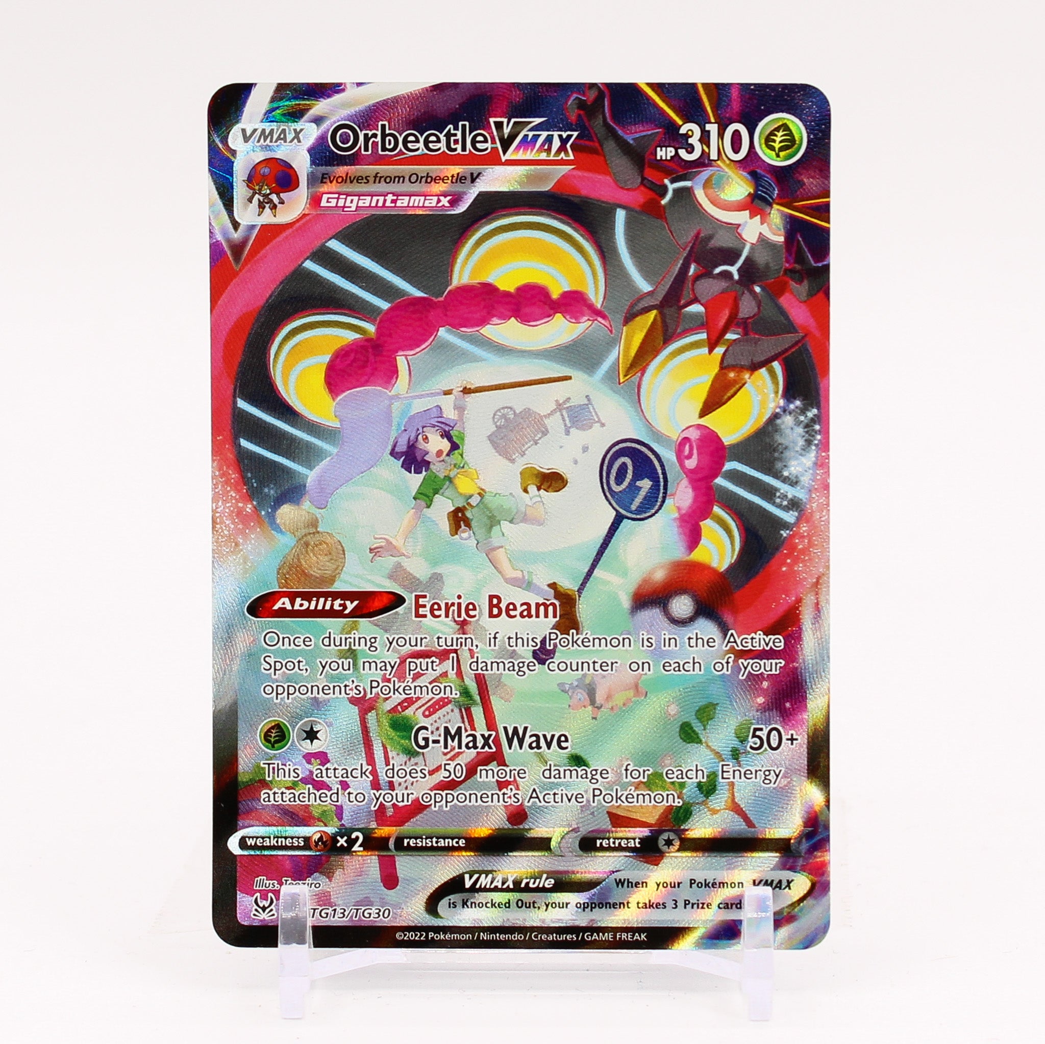 Orbeetle Vmax - TG13/TG30 Lost Origin Trainer Gallery Pokemon - NM/MINT