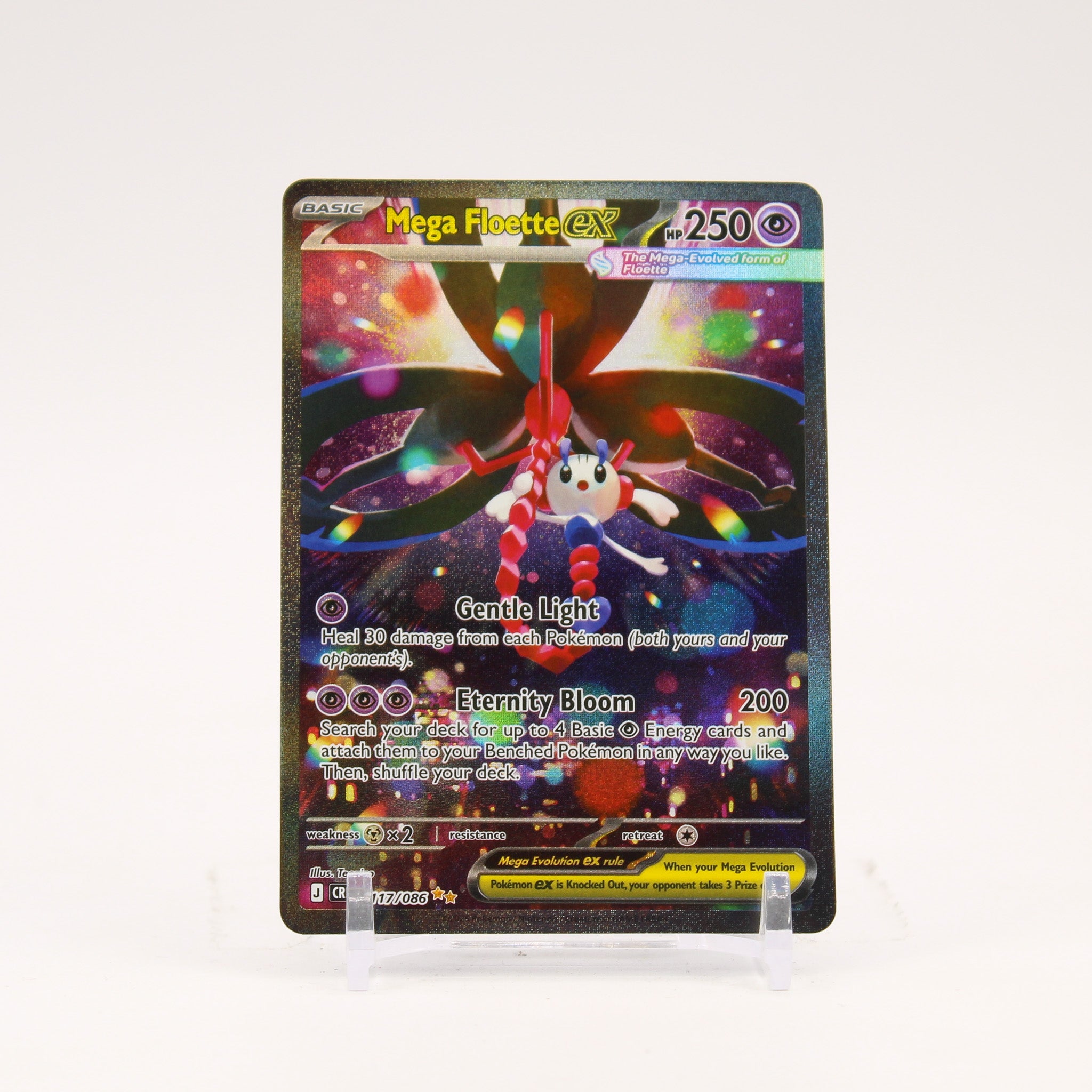 Mega Floette ex - 117/086 Chaos Rising Special Illustration Pokemon - NM
