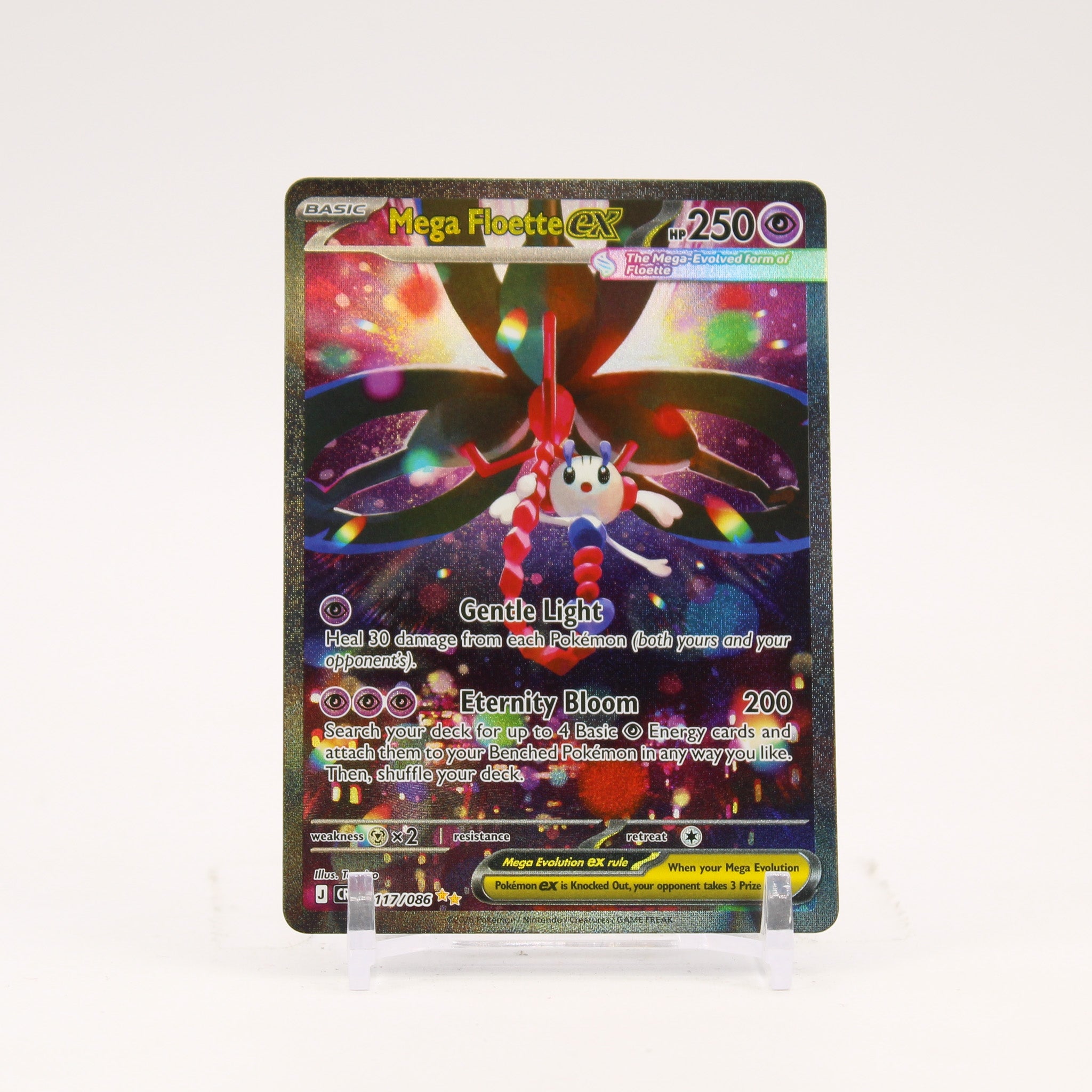 Mega Floette ex - 117/086 Chaos Rising Special Illustration Pokemon - NM