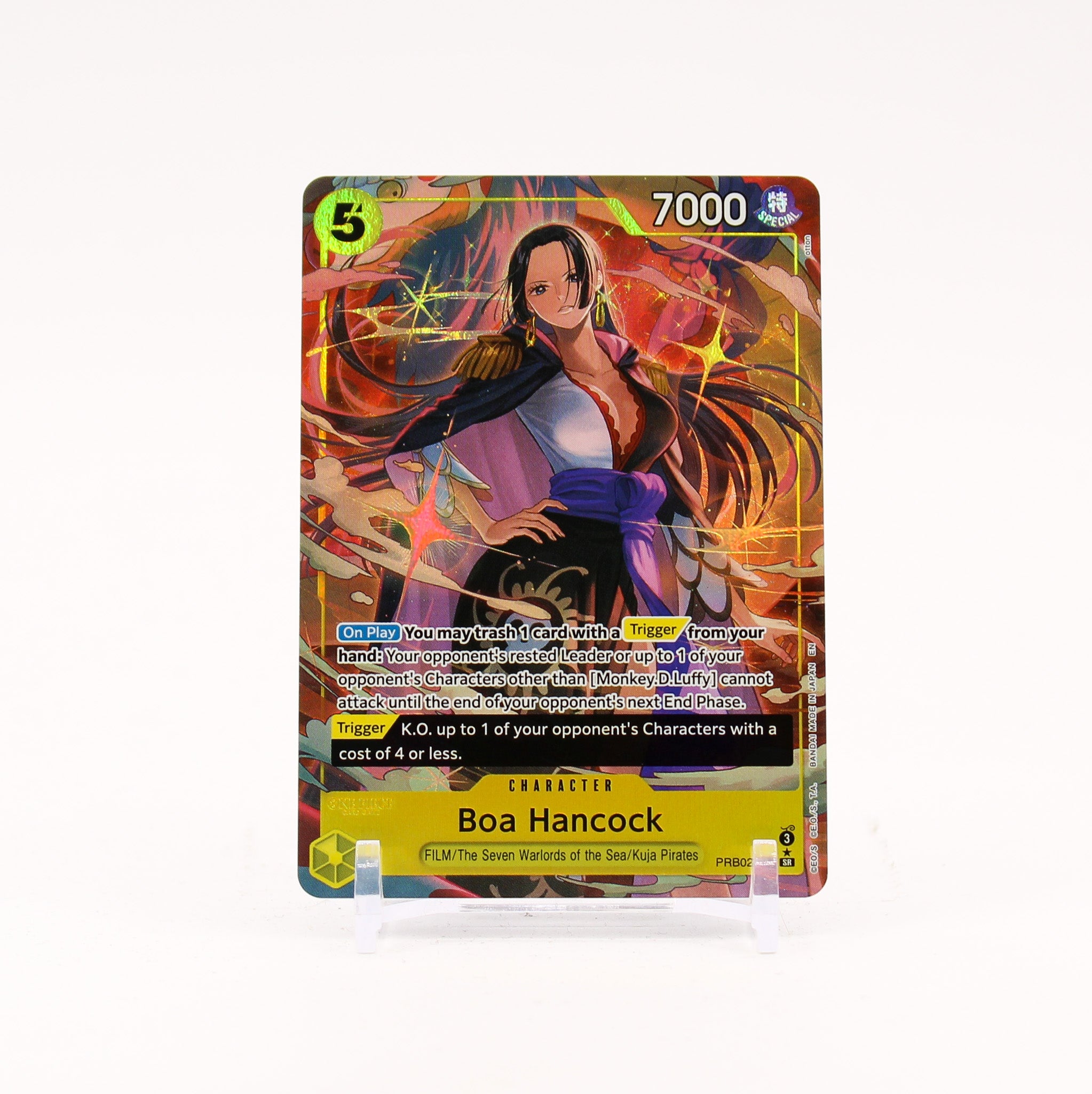 Boa Hancock (Alternate Art) - PRB02-017 The Best Vol. 2 SR One Piece - NM/MINT