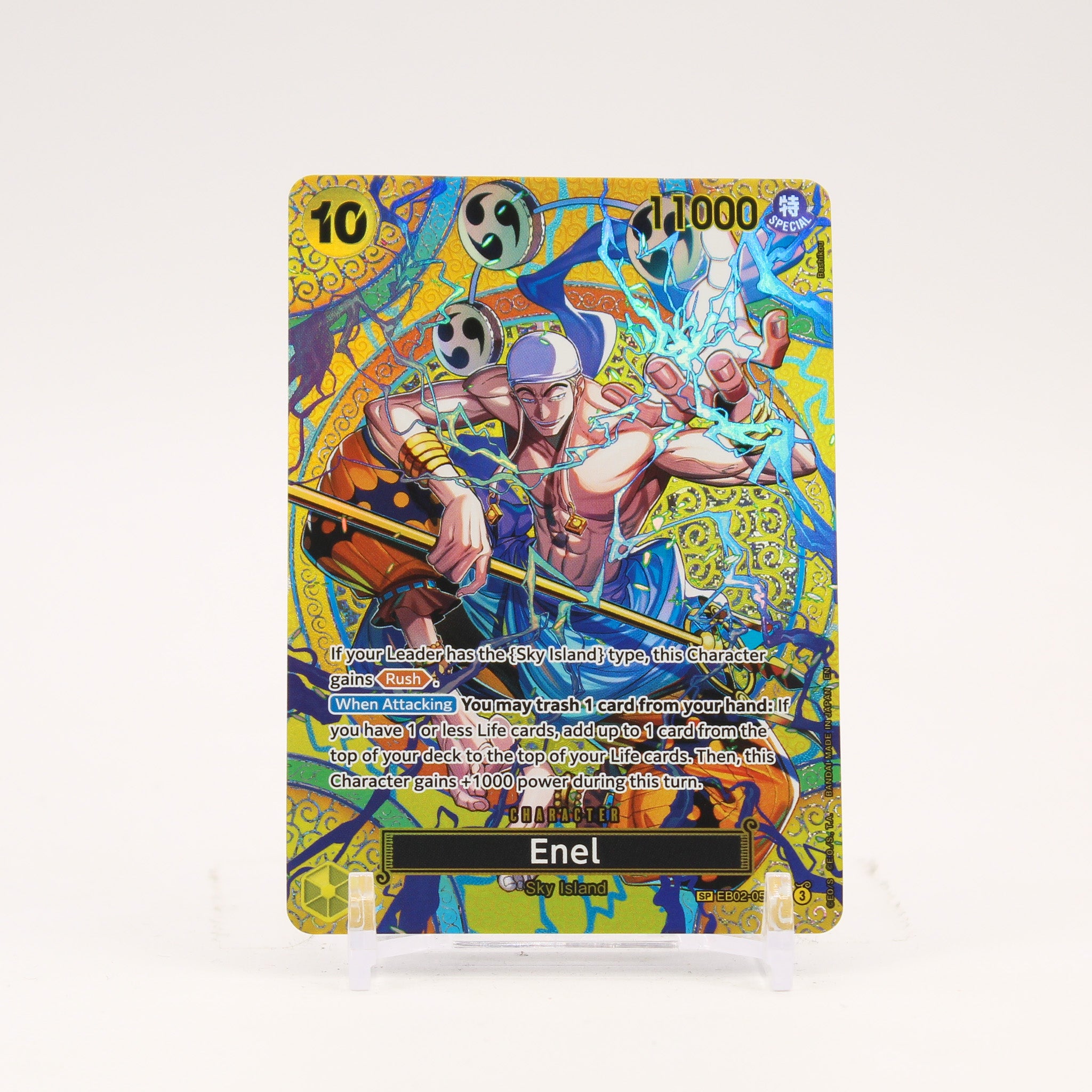 Enel SP - EB02-052 Adventure on Kami's Island SR One Piece - NM/MINT