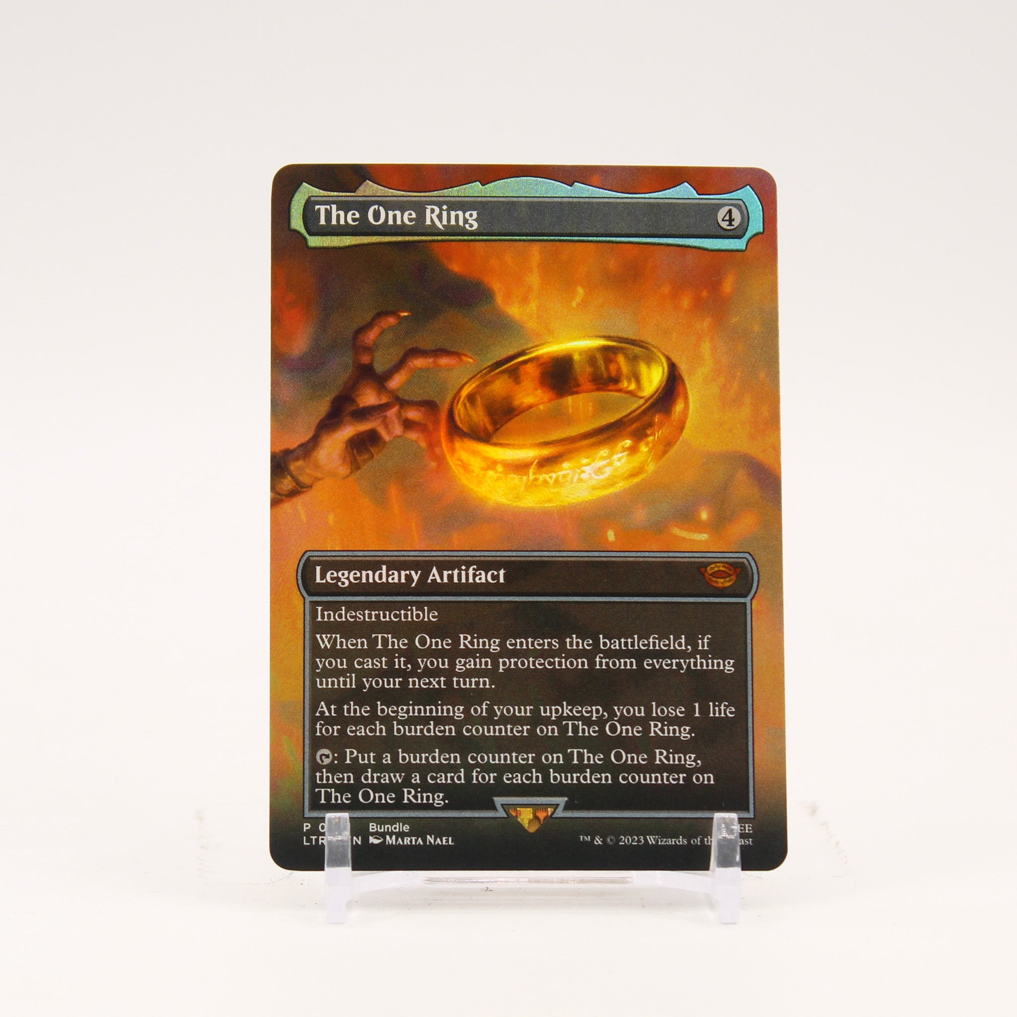 The One Ring - 451 Lord Of The Rings Promo FOIL Magic - NM