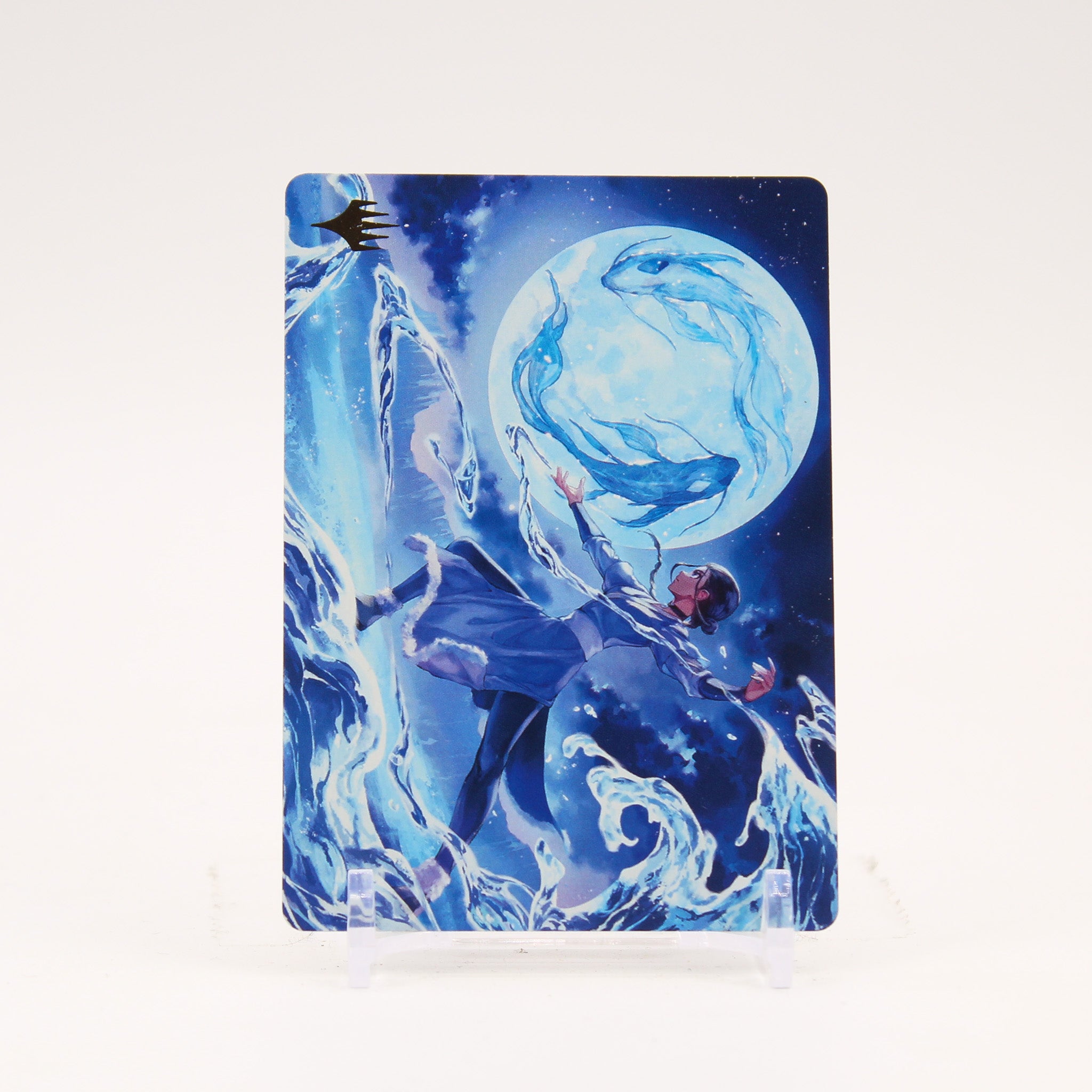 Waterbender Ascension - 6/45 Art Card Gold Stamped Magic - NM/MINT