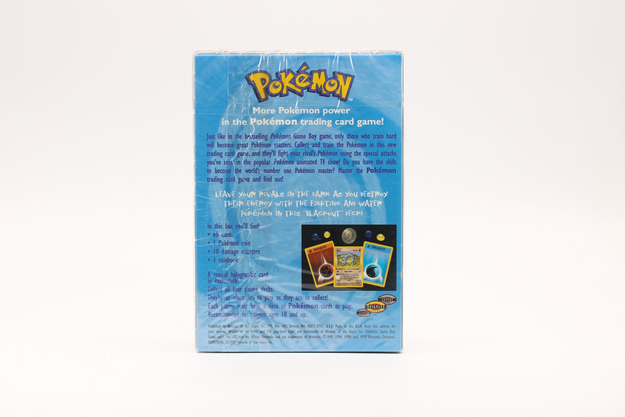 Pokemon TCG Base Set - BLACKOUT Theme Deck Factory - SEALED 1999