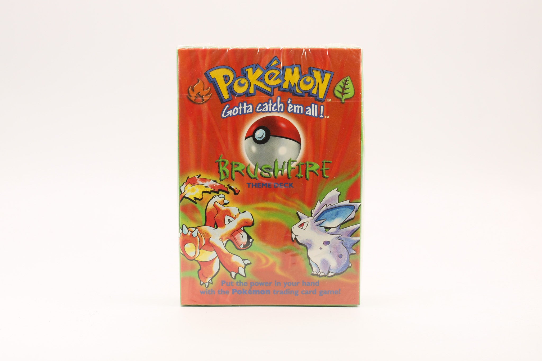 Pokemon TCG Base Set - Brush Fire Theme Deck Factory - SEALED 1999