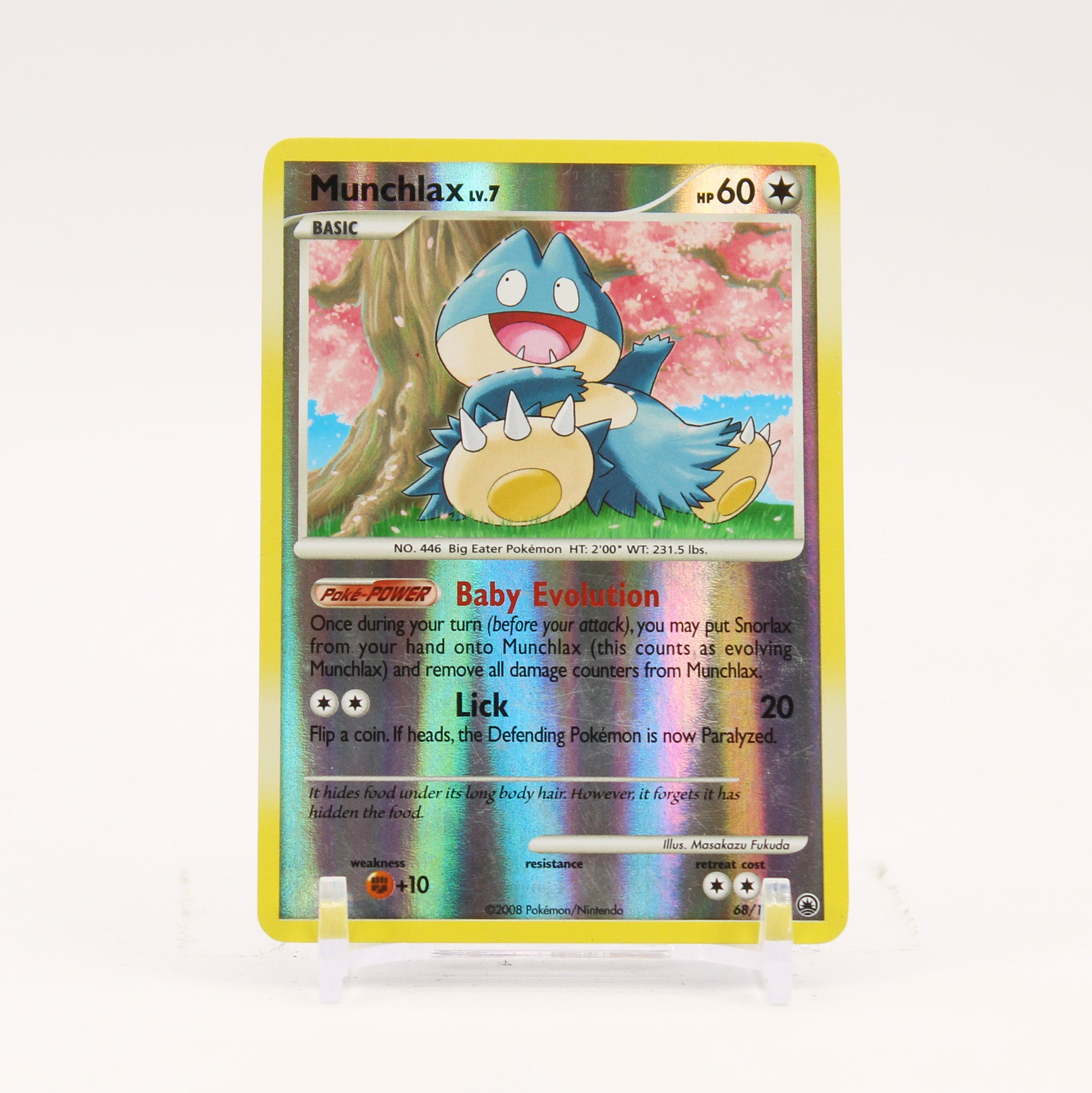 Munchlax - 68/100 Majestic Dawn Reverse Holo Pokemon - LP