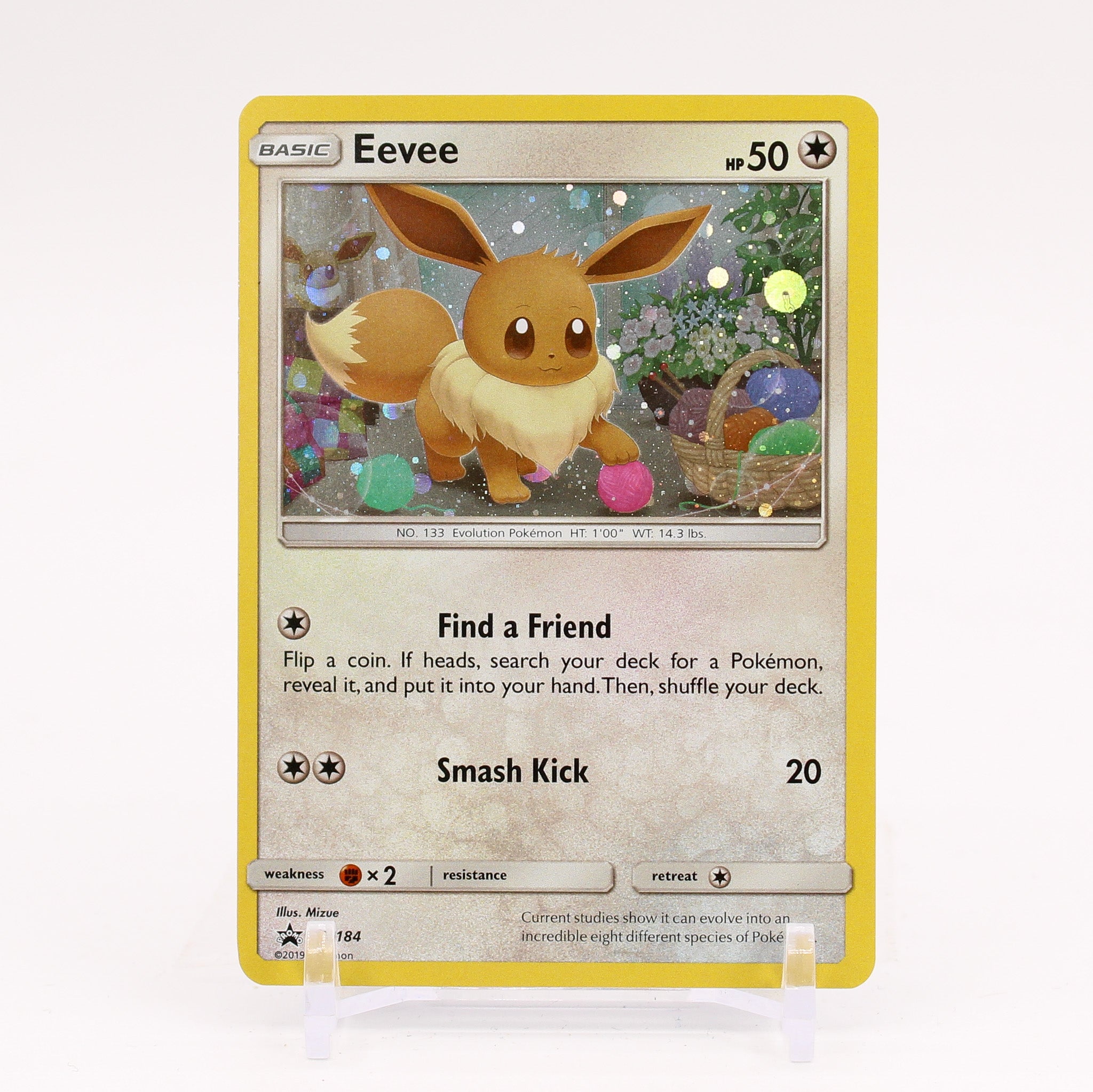 Eevee - SM184 Black Star Promo Pokemon - NM/MINT