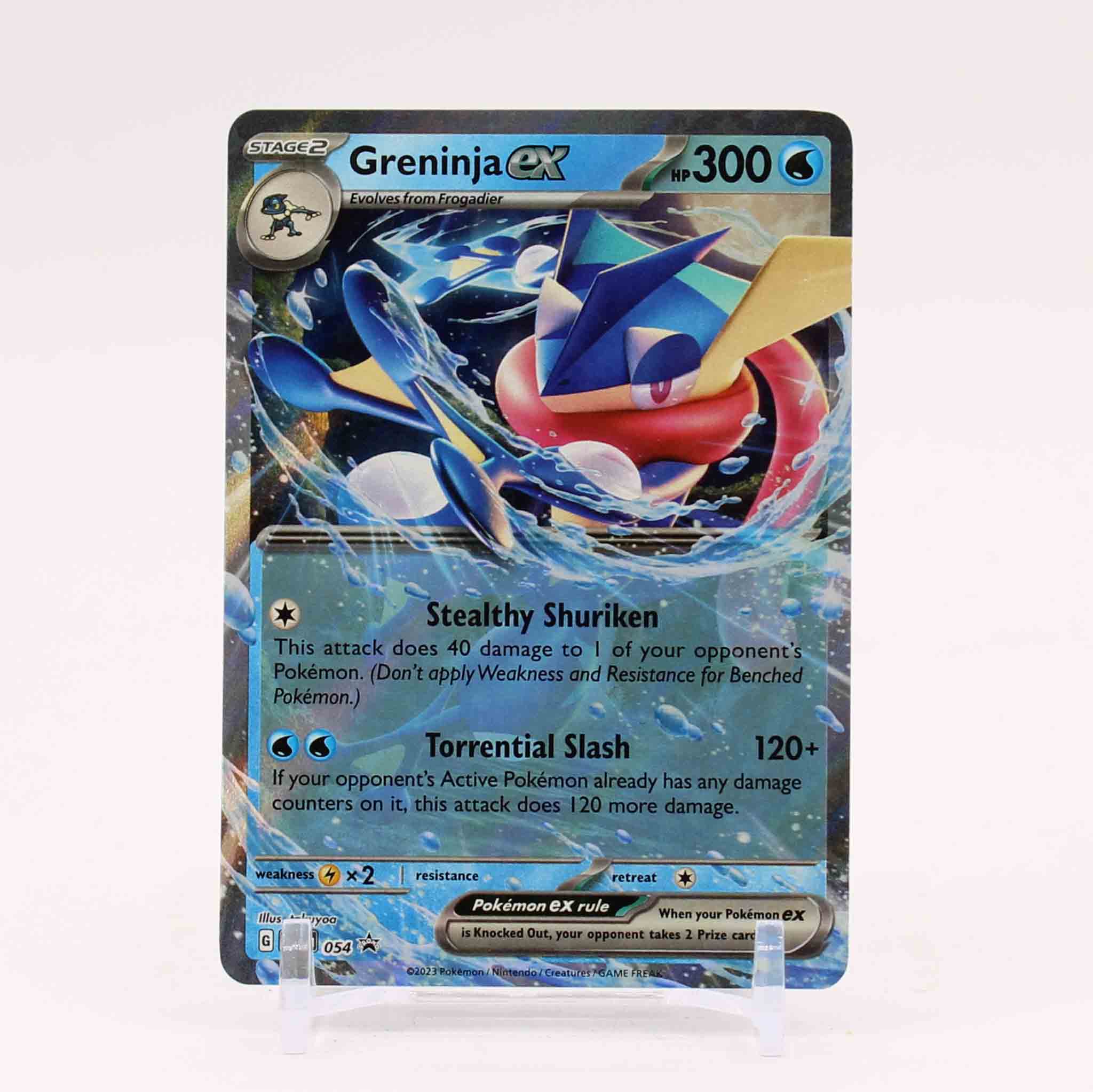 Greninja ex - SVP054 Black Star Promo Pokemon - NM/MINT