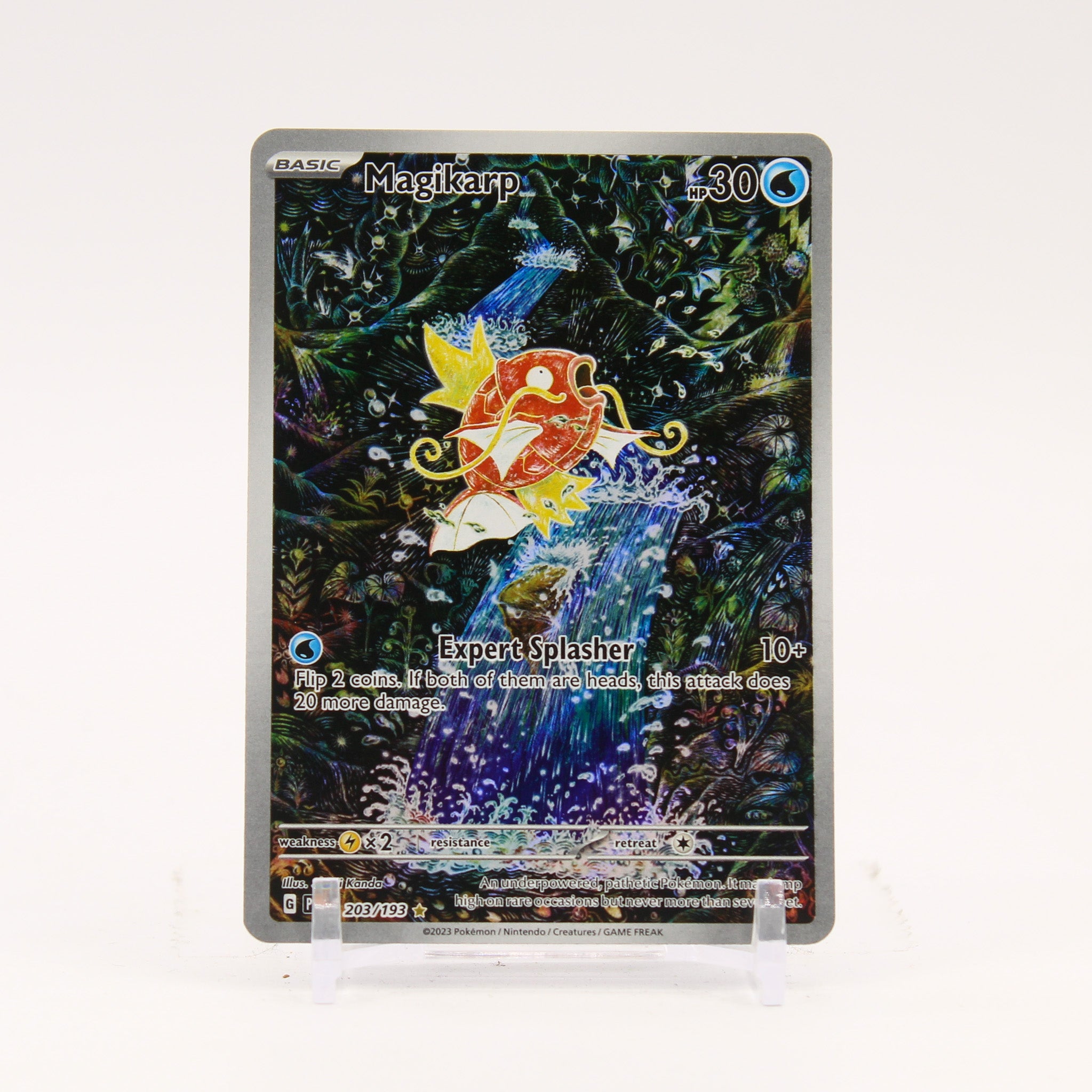 Magikarp - 203/193 Paldea Evolved Illustration Rare Pokemon - NM/LP